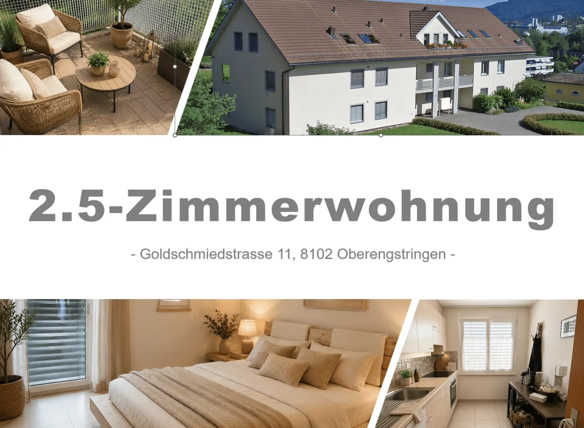 Charmante 2.5-Zimmer-Wohnung mit Balkon in Oberengstringen