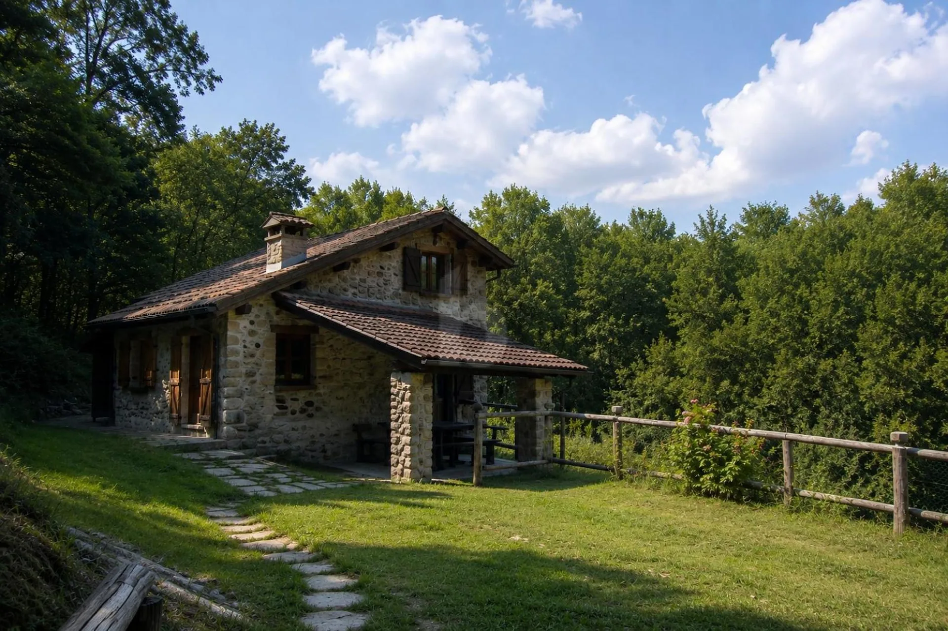 Charming and welcoming place in nature