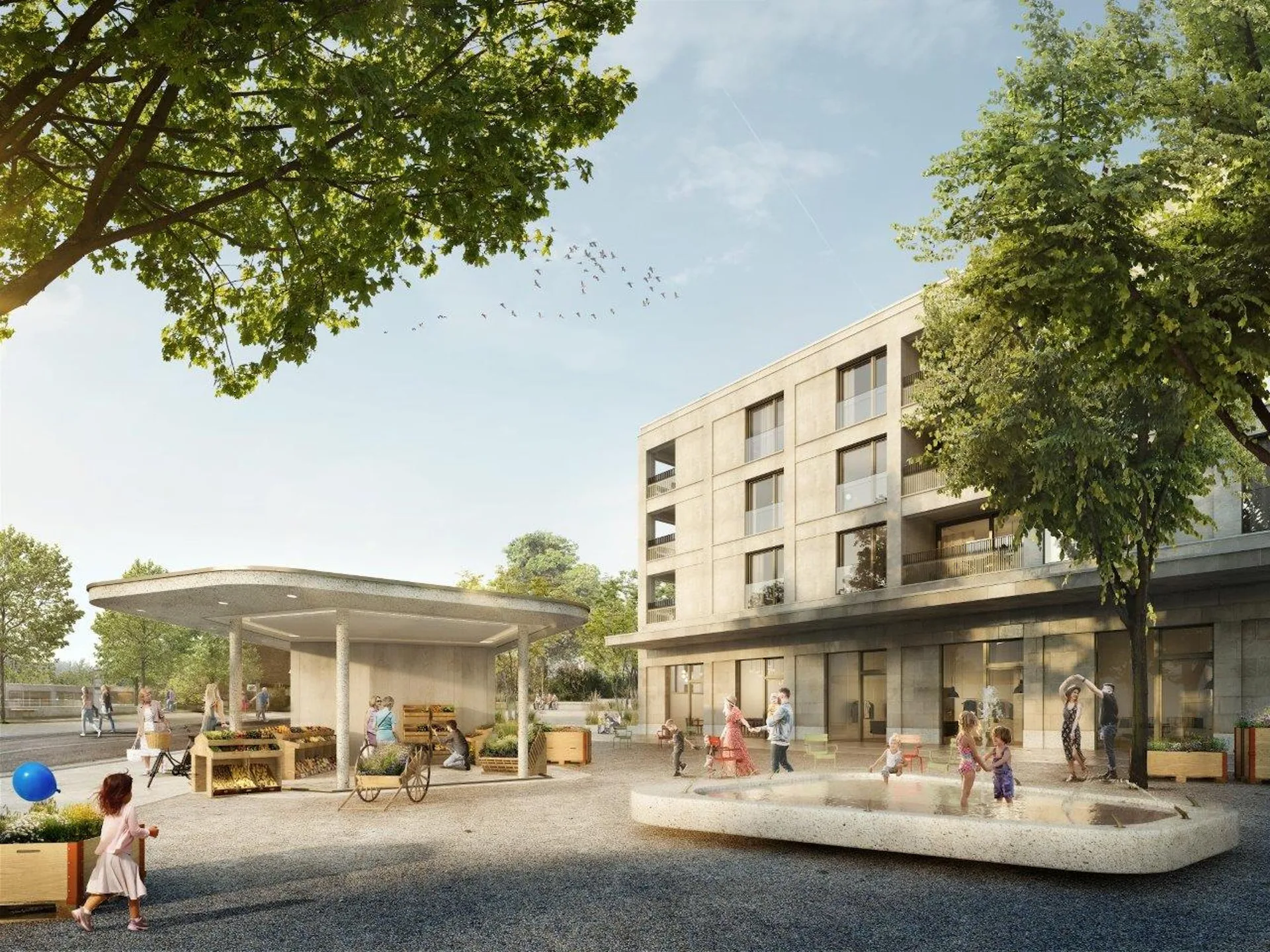 Zentral wohnen, ruhig leben – TOP 3.5-Zimmer mit Loggia in Bremgarten mit vielen Extras