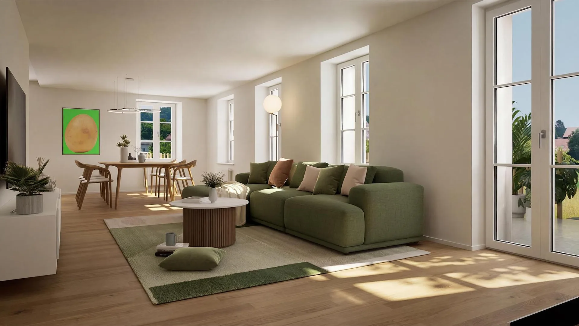 6,5-Zimmer-Einfamilienhaus im Bauernhaus mit viel Garten in Lüterswil (Bucheggberg)