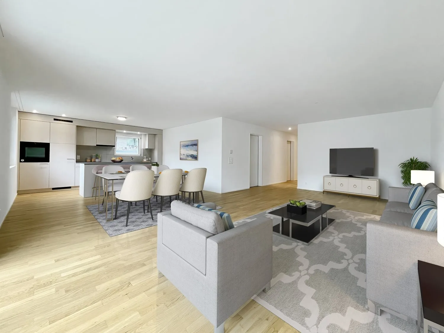 Moderne 3.5-Zimmerwohnung in Schachen