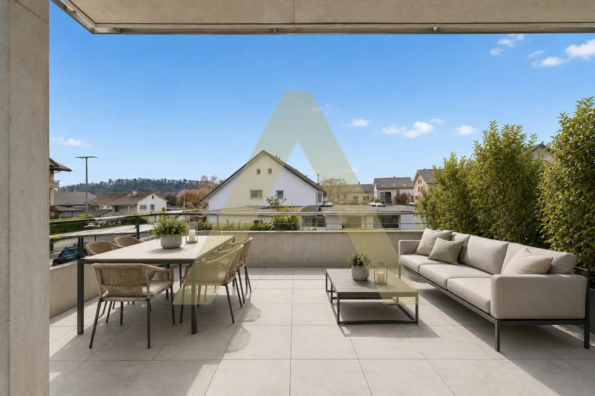 Appartement moderne, convivial et familial avec balcon et jardin