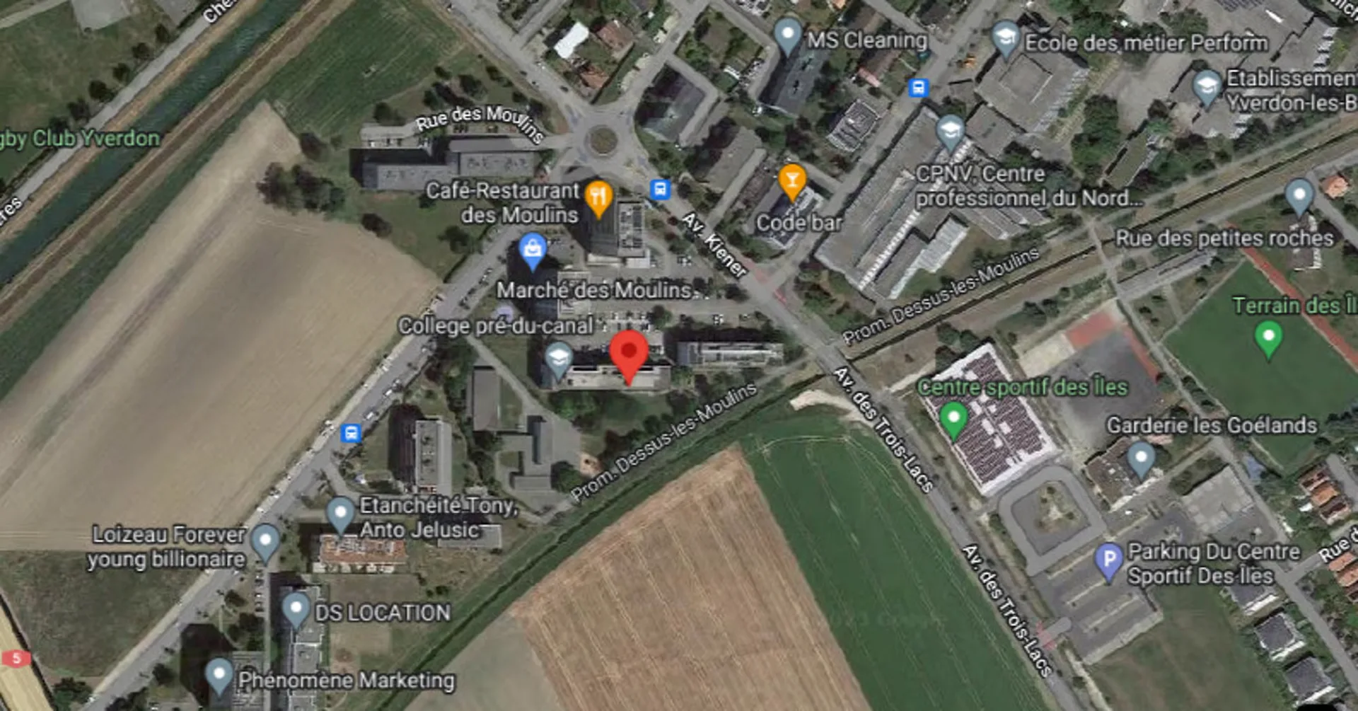 Rue des Moulins 107 à Yverdon -  3.5 pièces au 3ème étage