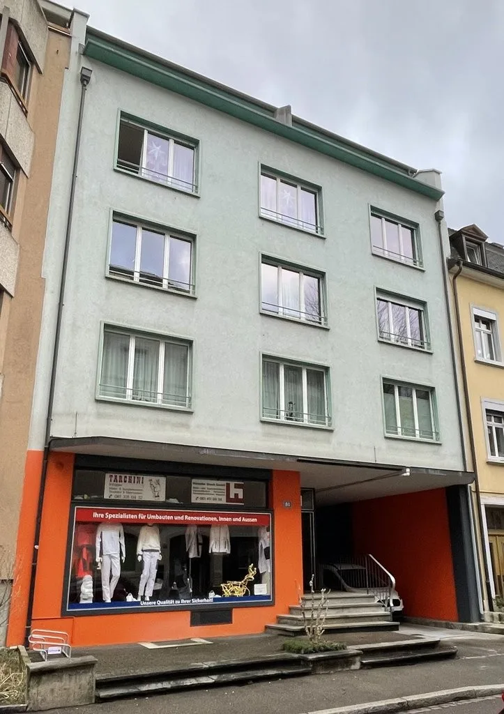 Gewerberäumlichkeiten mit Büro im Gundeli (bis 475m2)