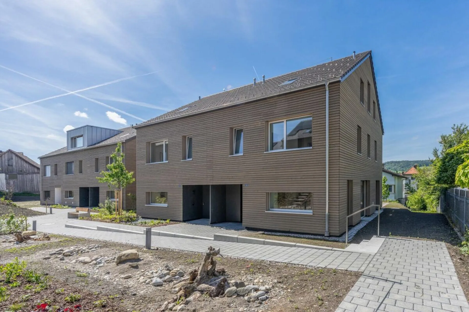 Neubau Doppel- und Reihen-EFH nähe Altstadt und Rhein, nur noch wenige Häuser verfügbar