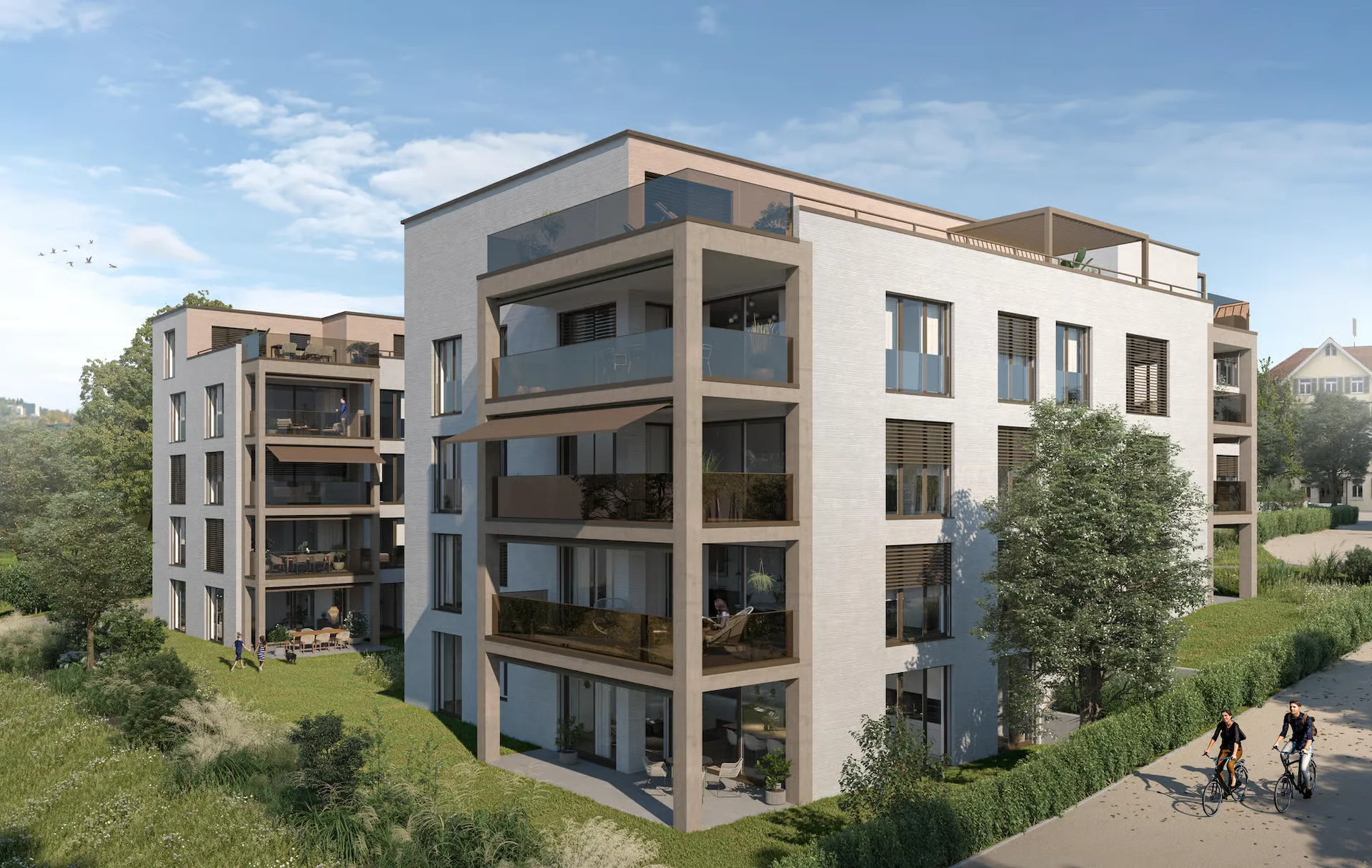 Erstbezug 3.5-Zimmer-Wohnungen im Bruggen-Quartier