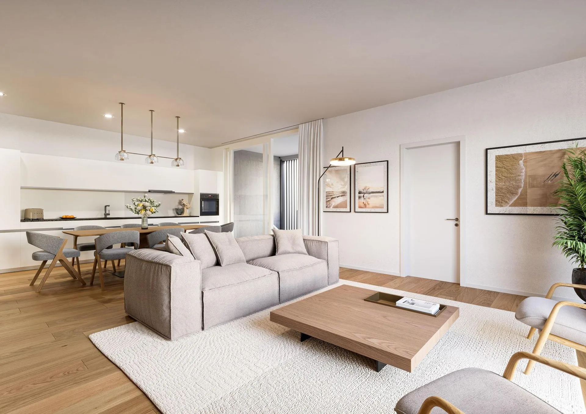 Segelhof Baden-Dättwil - Living with a Far-Reaching View