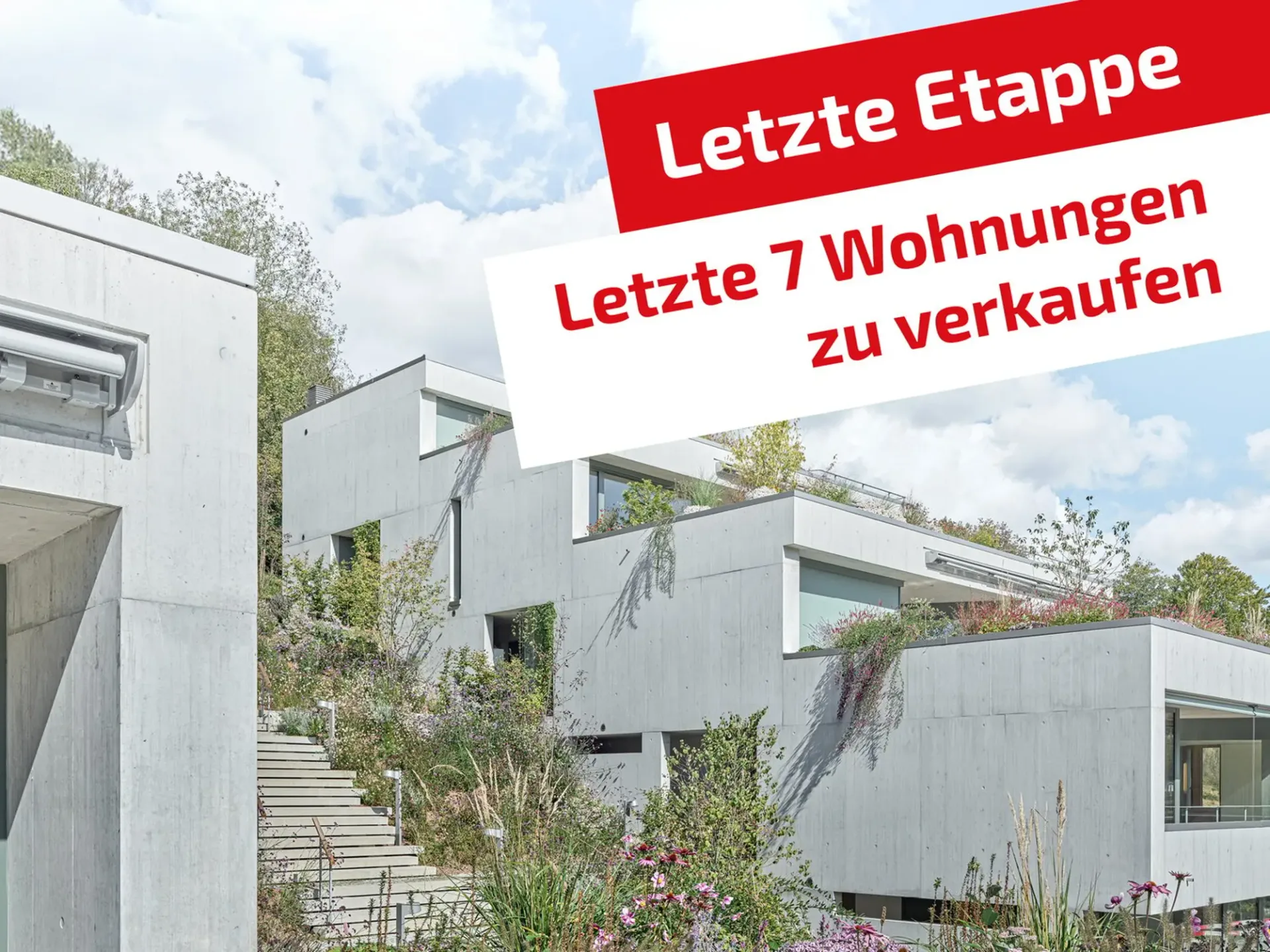6.5 Zi.-Duplexwohnung – Sichtbeton-Meisterwerk