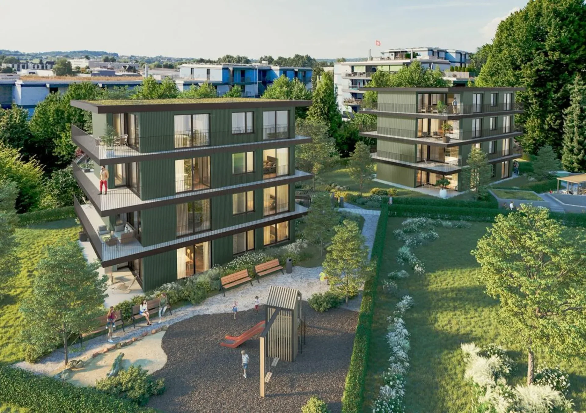 Quadro-Vista Wetzikon 4.5 Zimmerwohnung B1