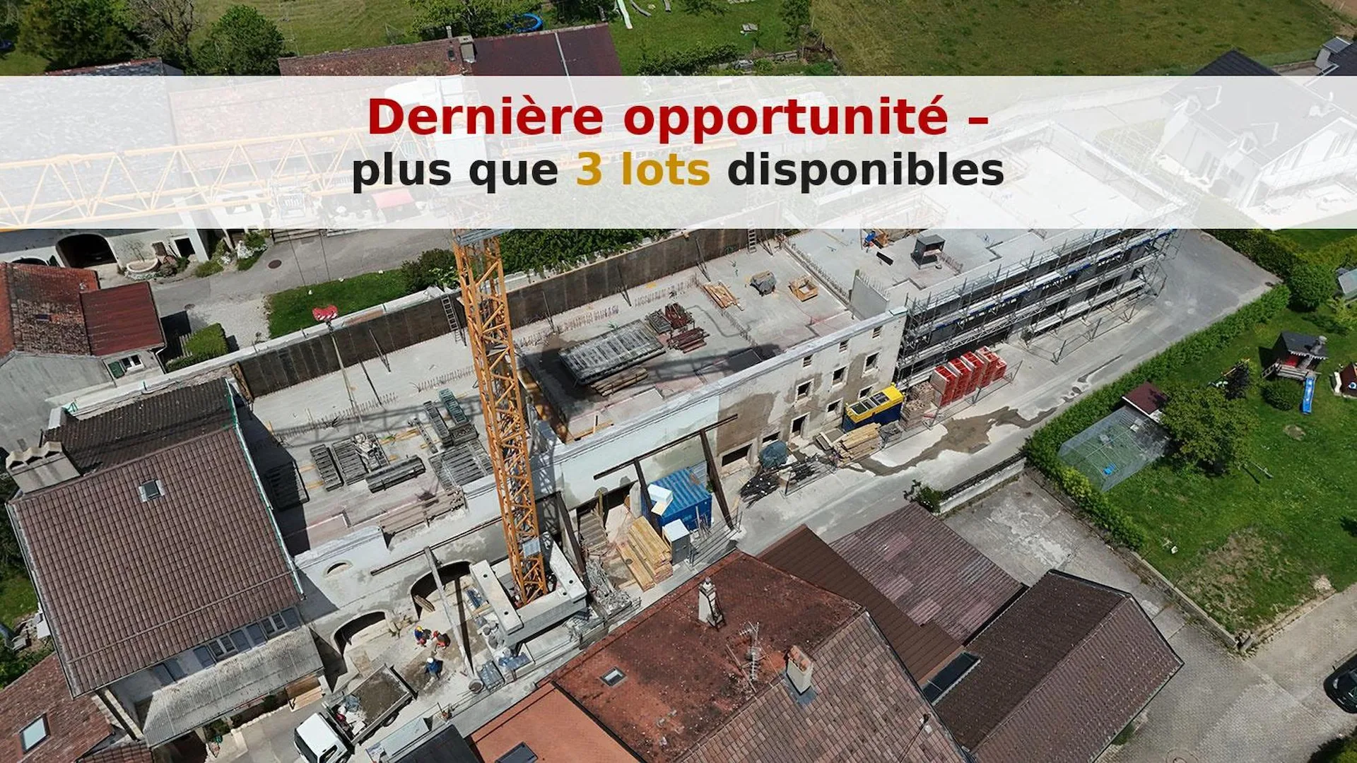 Lot 6 - Appartement neuf de 3,5 pièces avec grande loggia