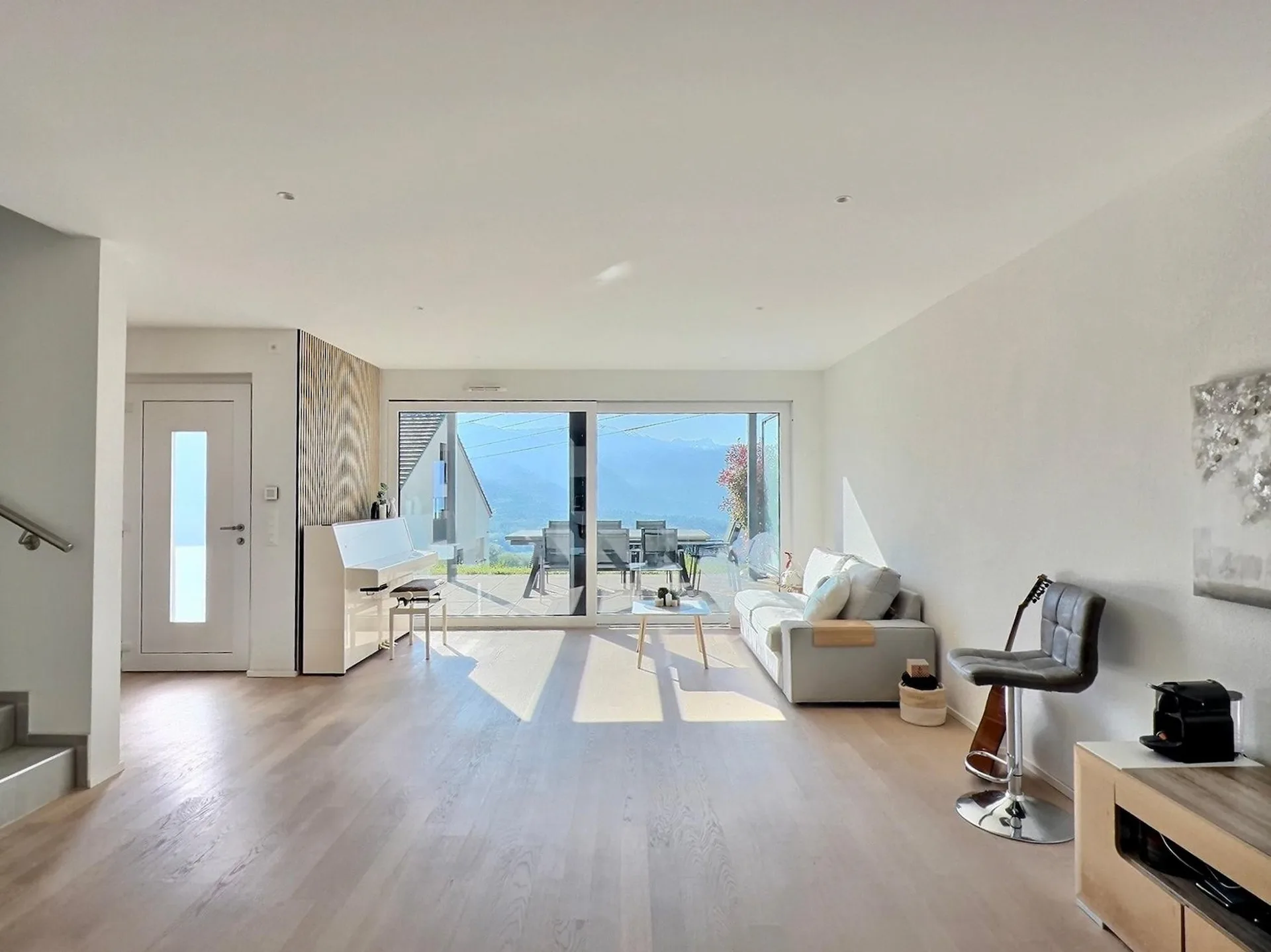 Magnifique maison jumelle moderne à Jongny avec vue panoramique