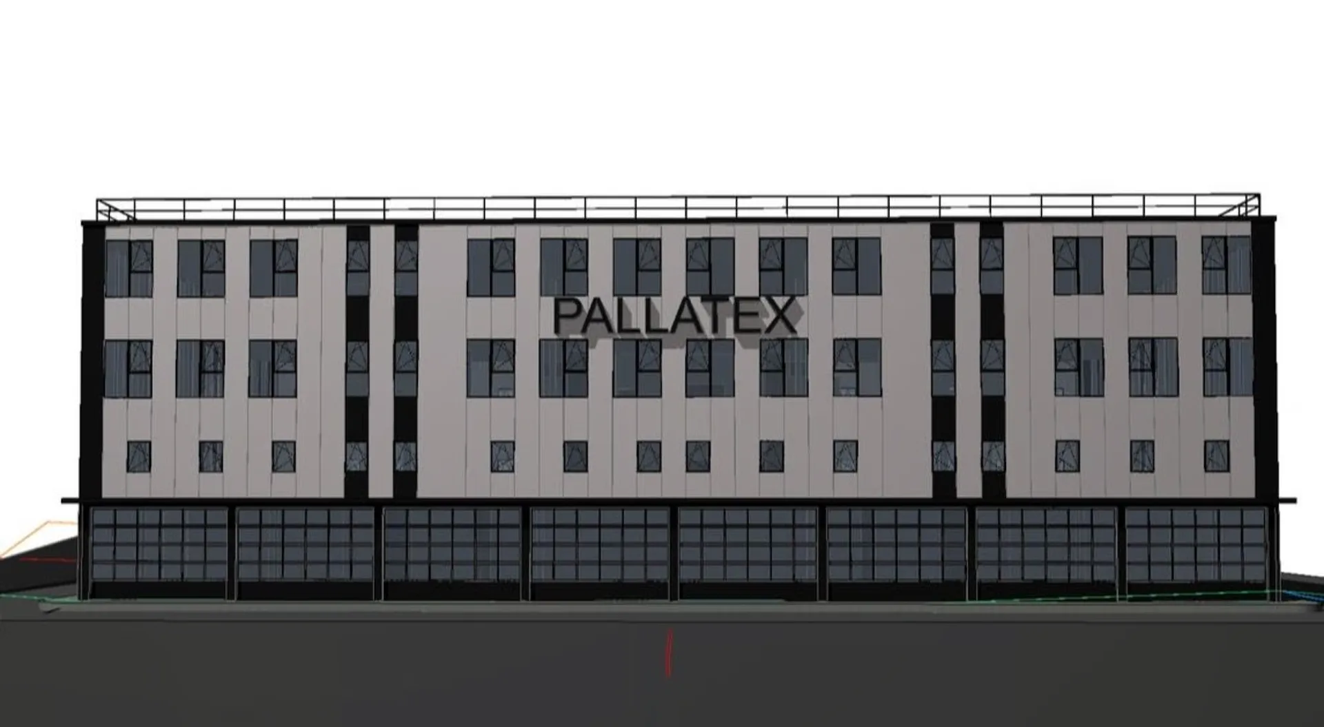 Parkplatz in der Premium-Zone Industrielle in Etoy