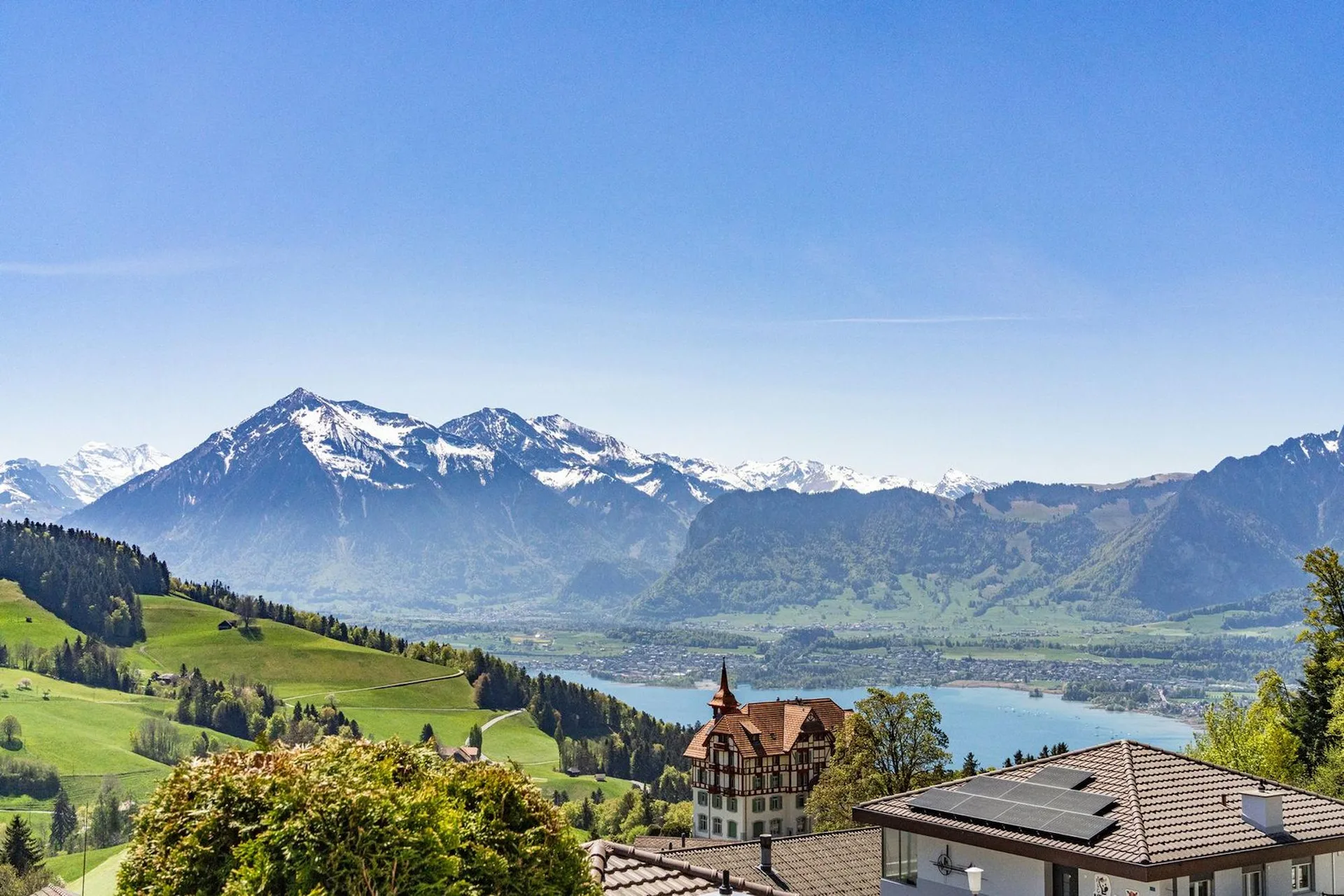 Zwischen Stadt und Land am Sonnenhang