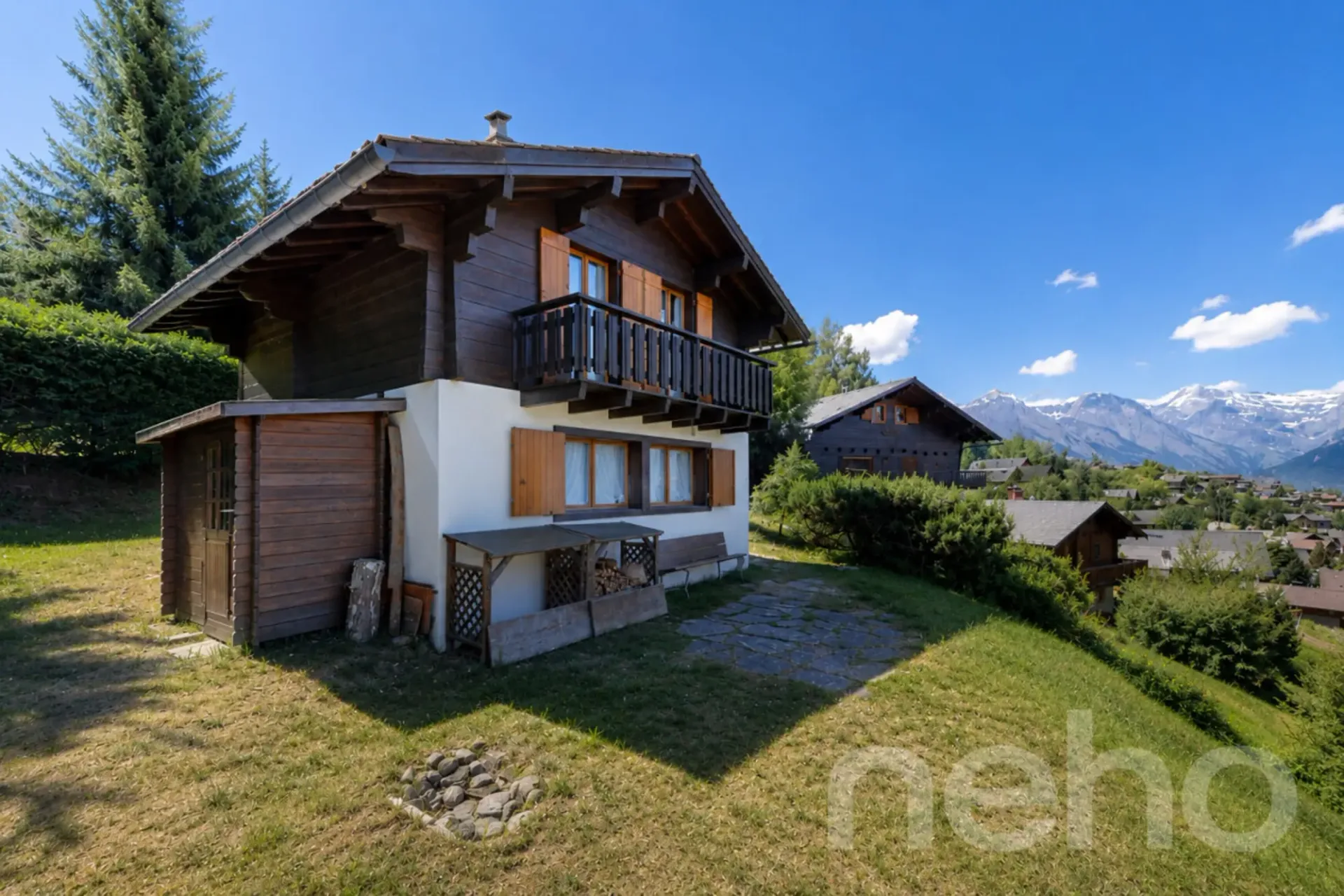 Magnifique chalet avec vue panoramique à Haute-Nendaz