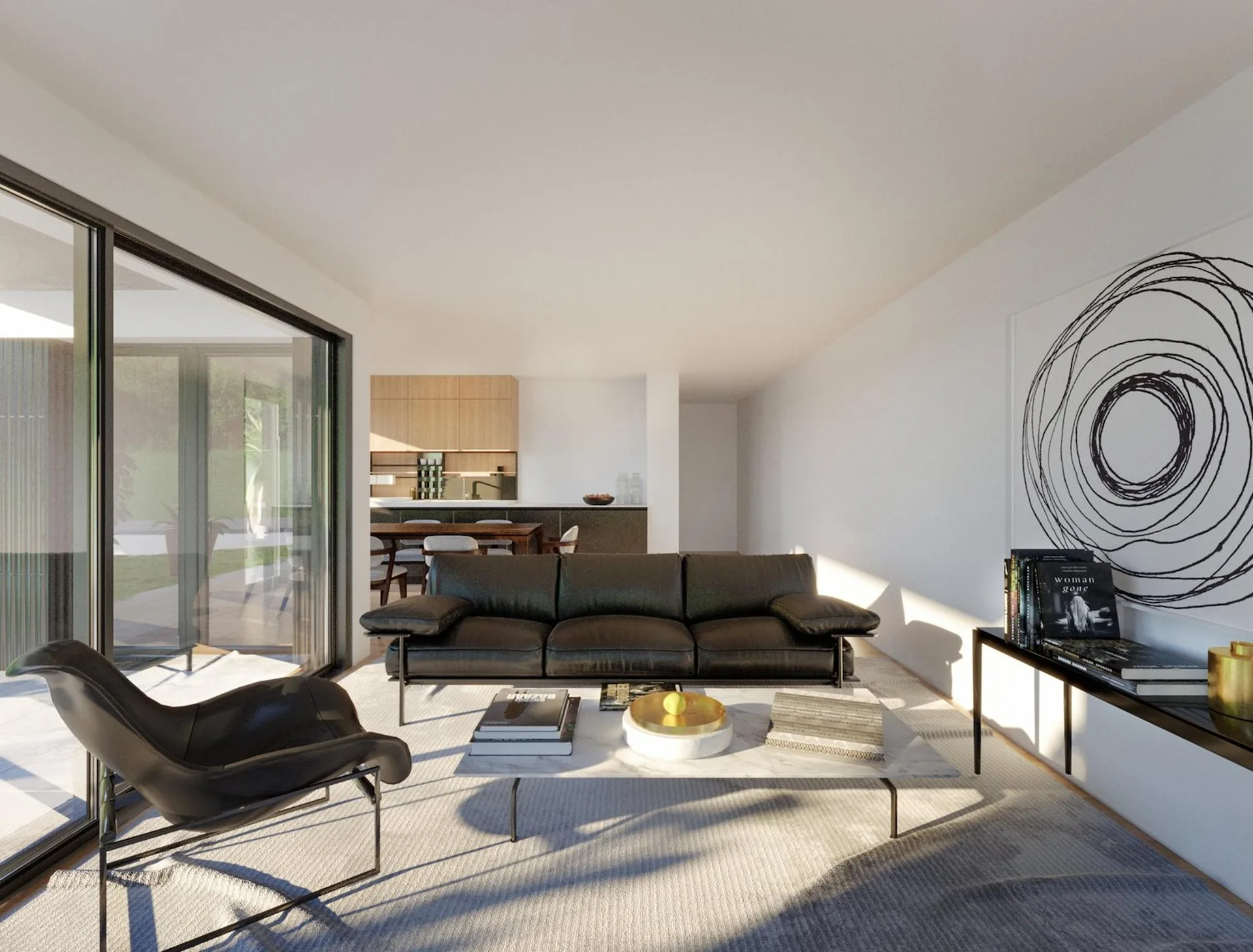 Appartements de 3,5 pièces dans une nouvelle résidence. Finitions au gré du preneur.