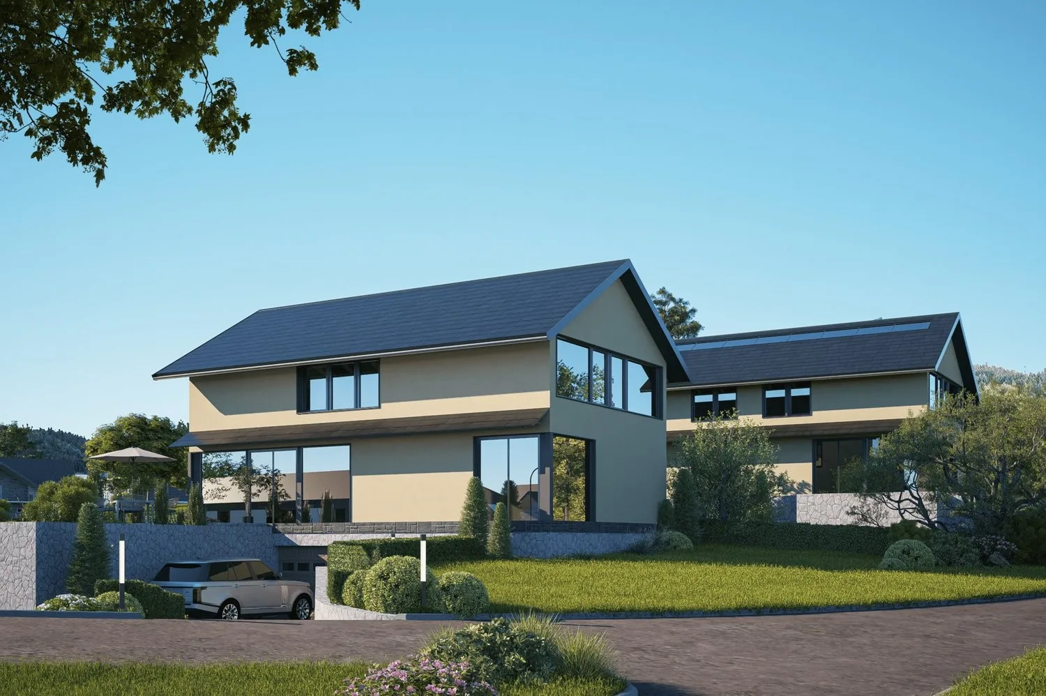 Villa individuelle neuve à Bussy-sur-Moudon