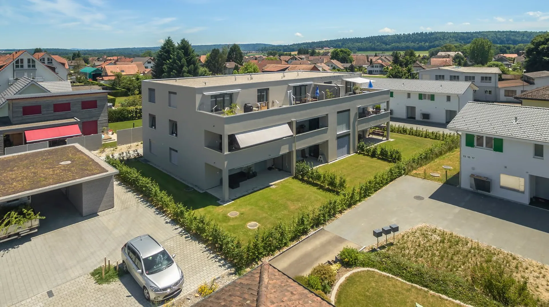 geniale 4.5-Zimmer-Attikawohnung mit grosser Dachterrasse 58 m2!