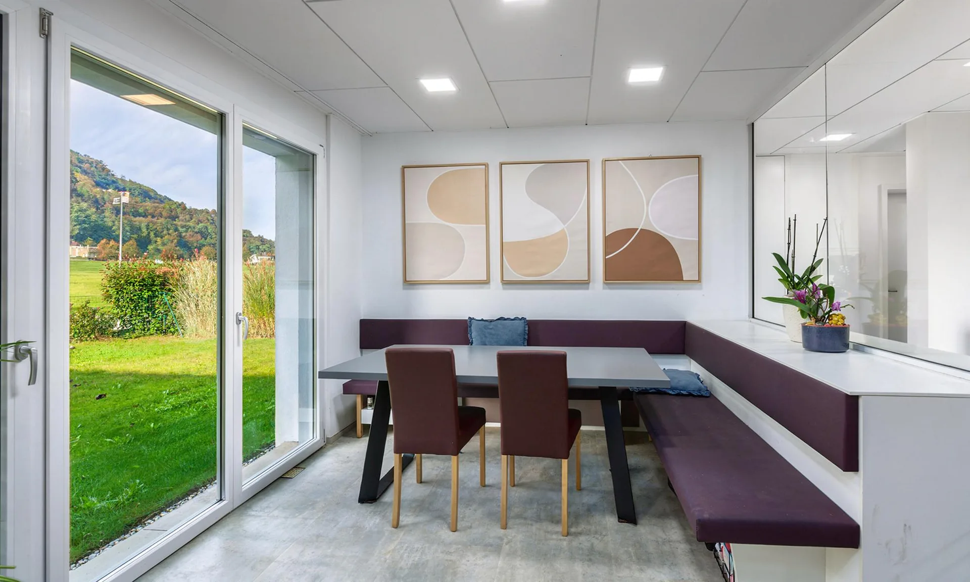 Schönes 4.5-Zimmer-Wohnung mit großem privaten Garten in Lugano Figino
