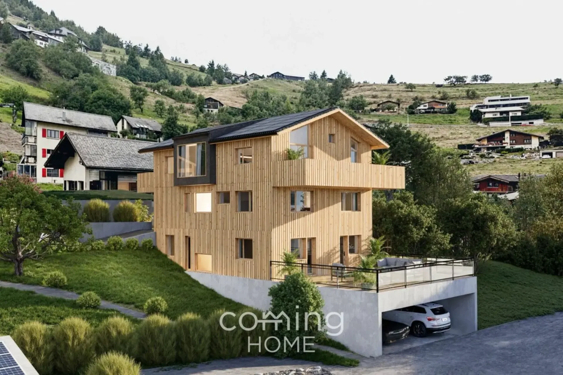 Ihr Traumhaus in Bürchen - modernes Neubau-Einfamilienhaus mit viel Gestaltungsfreiheit
