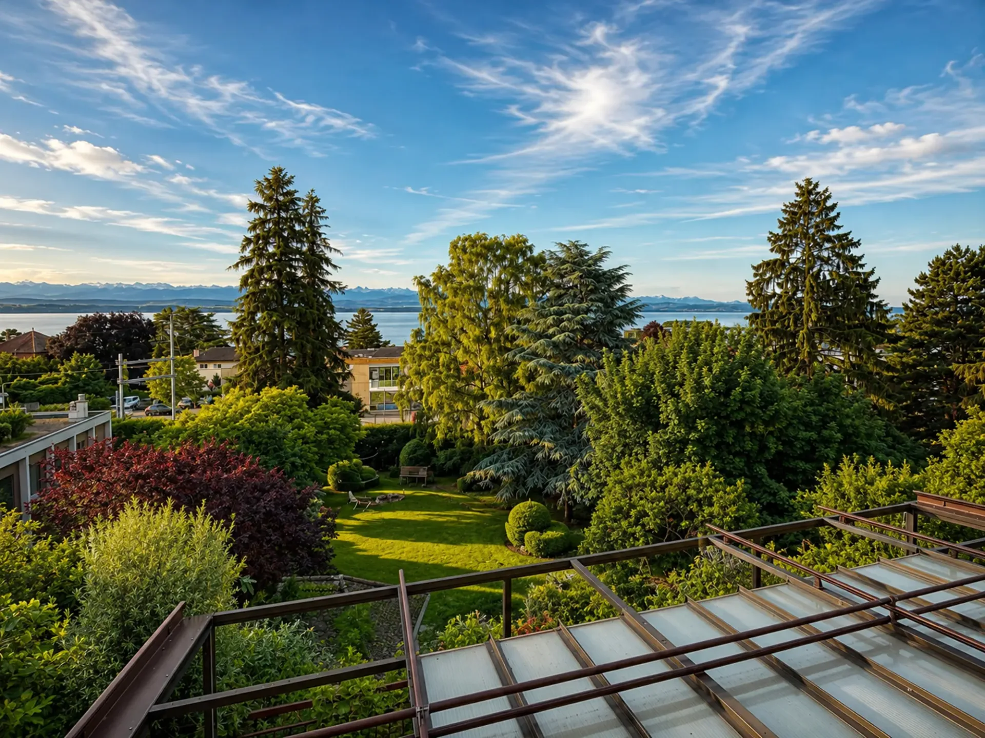 Magnificent 5.5-room duplex with lake view and terrace