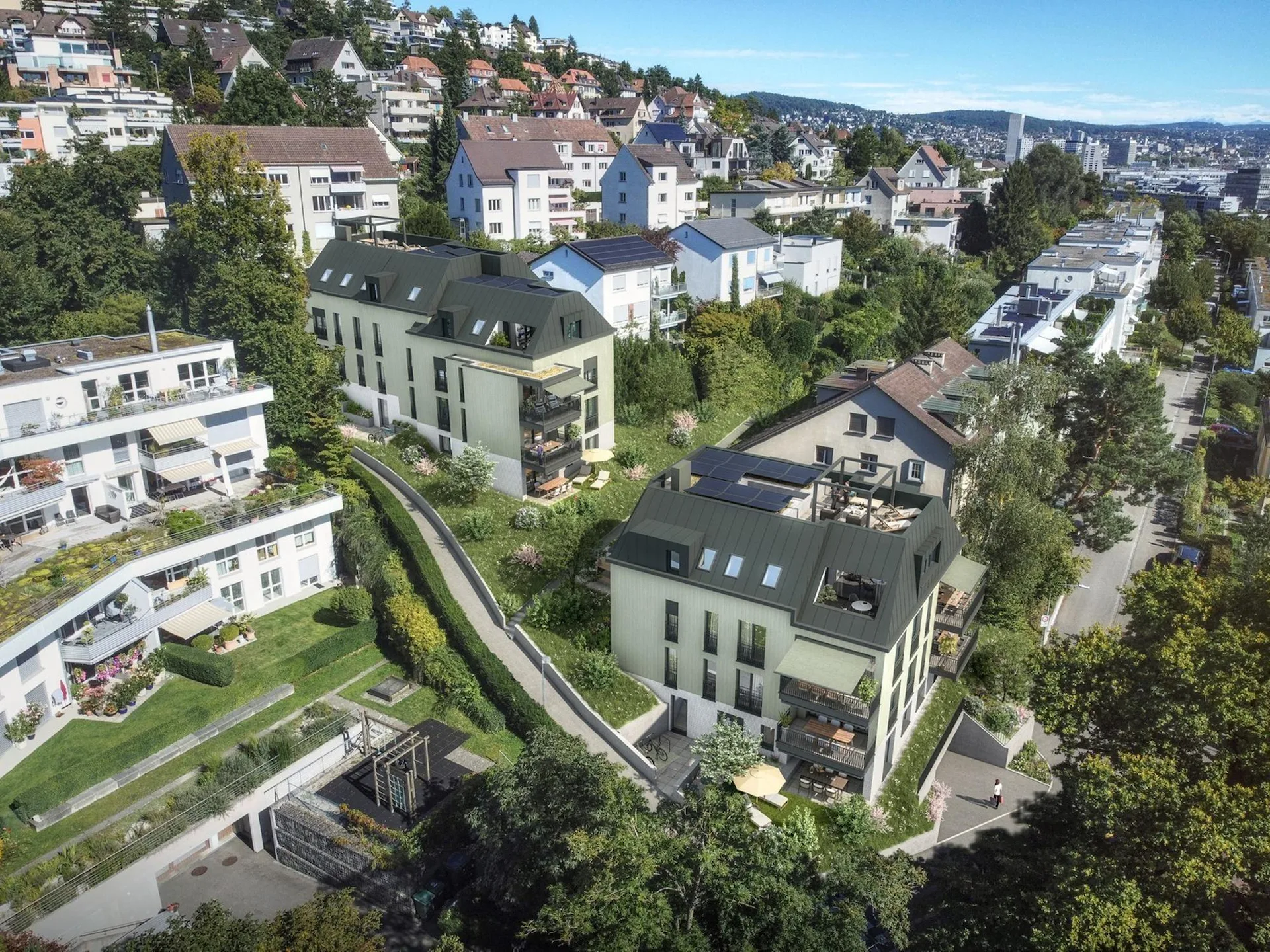 Neubauprojekt TOBELEGG  Exklusives Wohnen über der Limmat