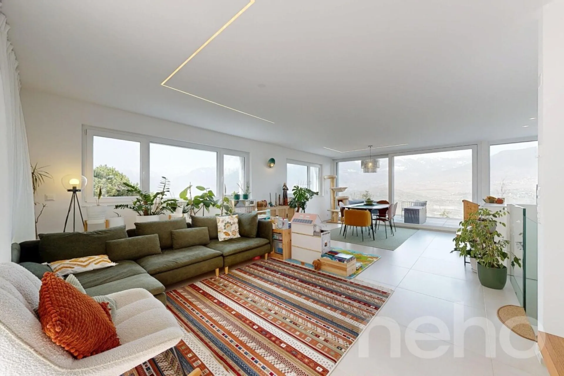 Superbe maison mitoyenne avec vue imprenable