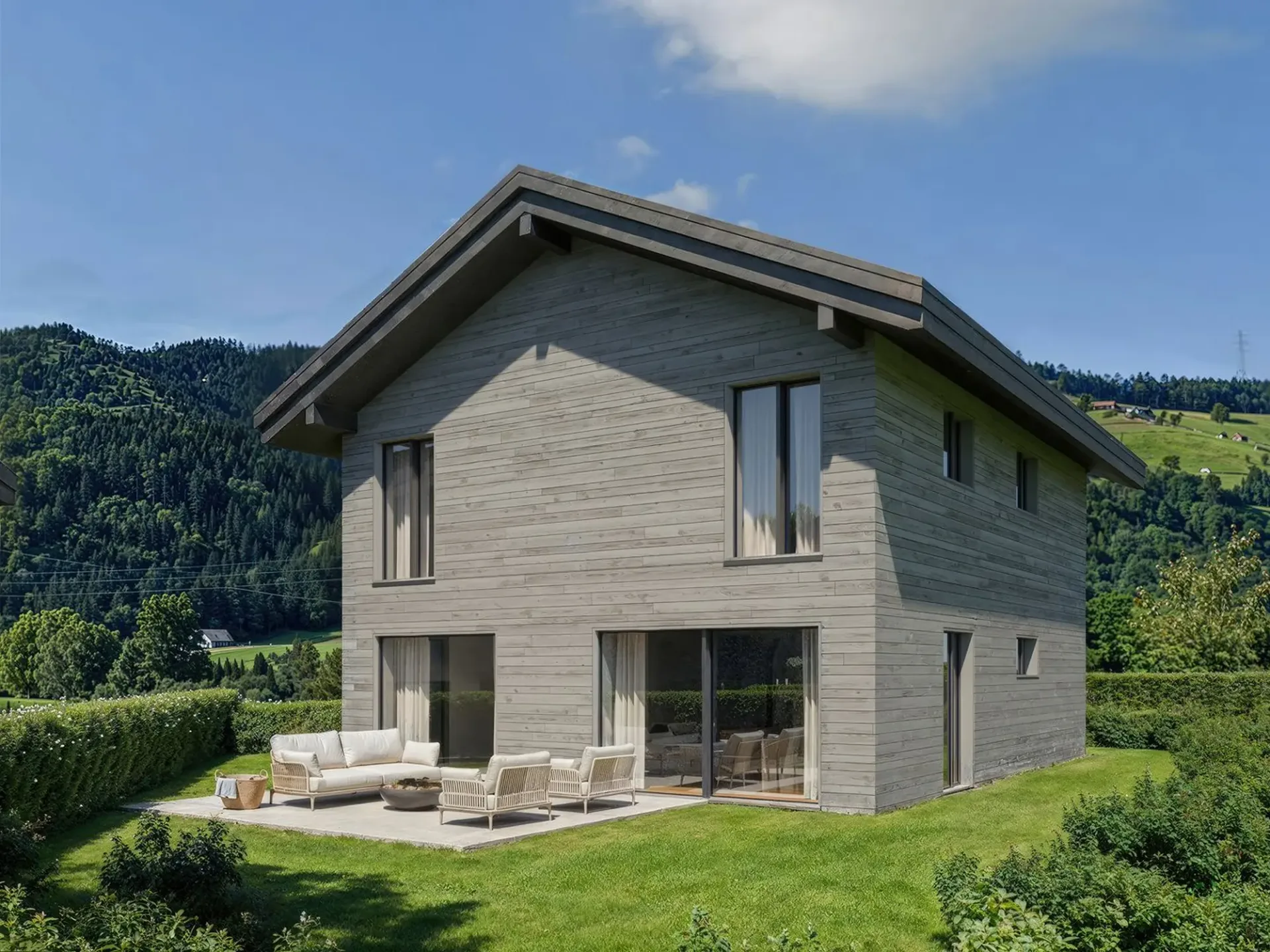 Neubau mit Herz fürs Landleben