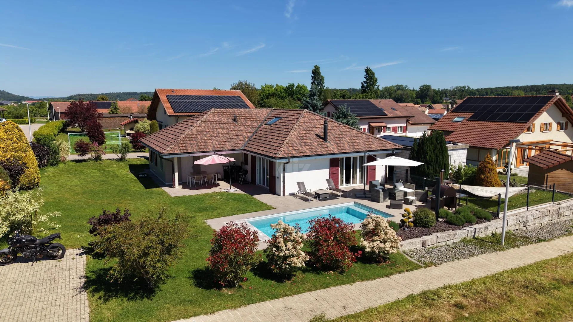 Splendide villa individuelle dans un endroit idyllique