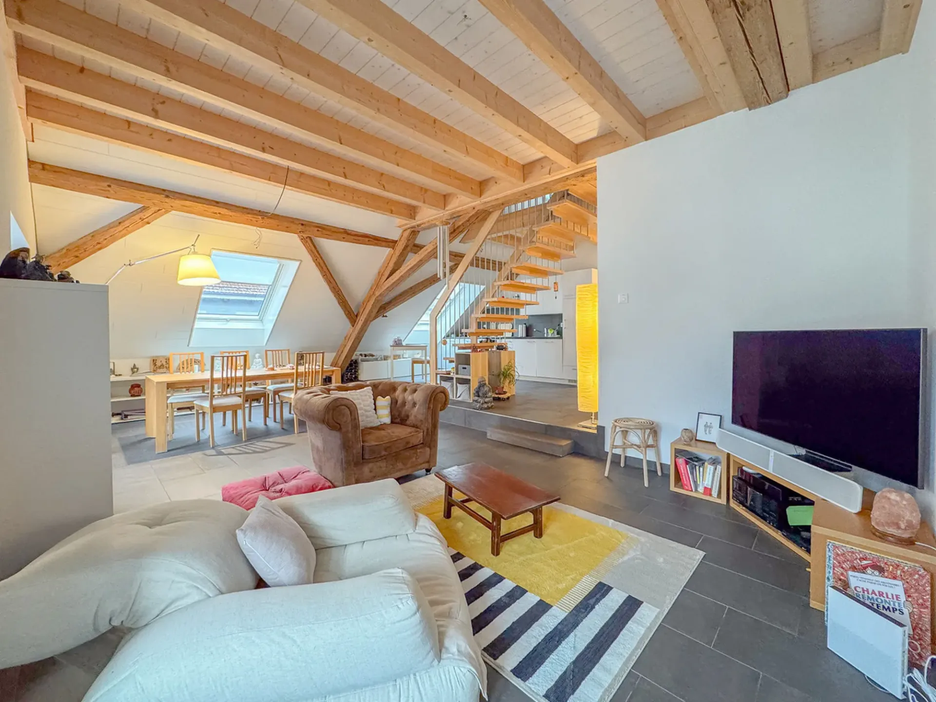 Prächtiges 4.5-Zimmer-Duplex im Herzen von Fleurier