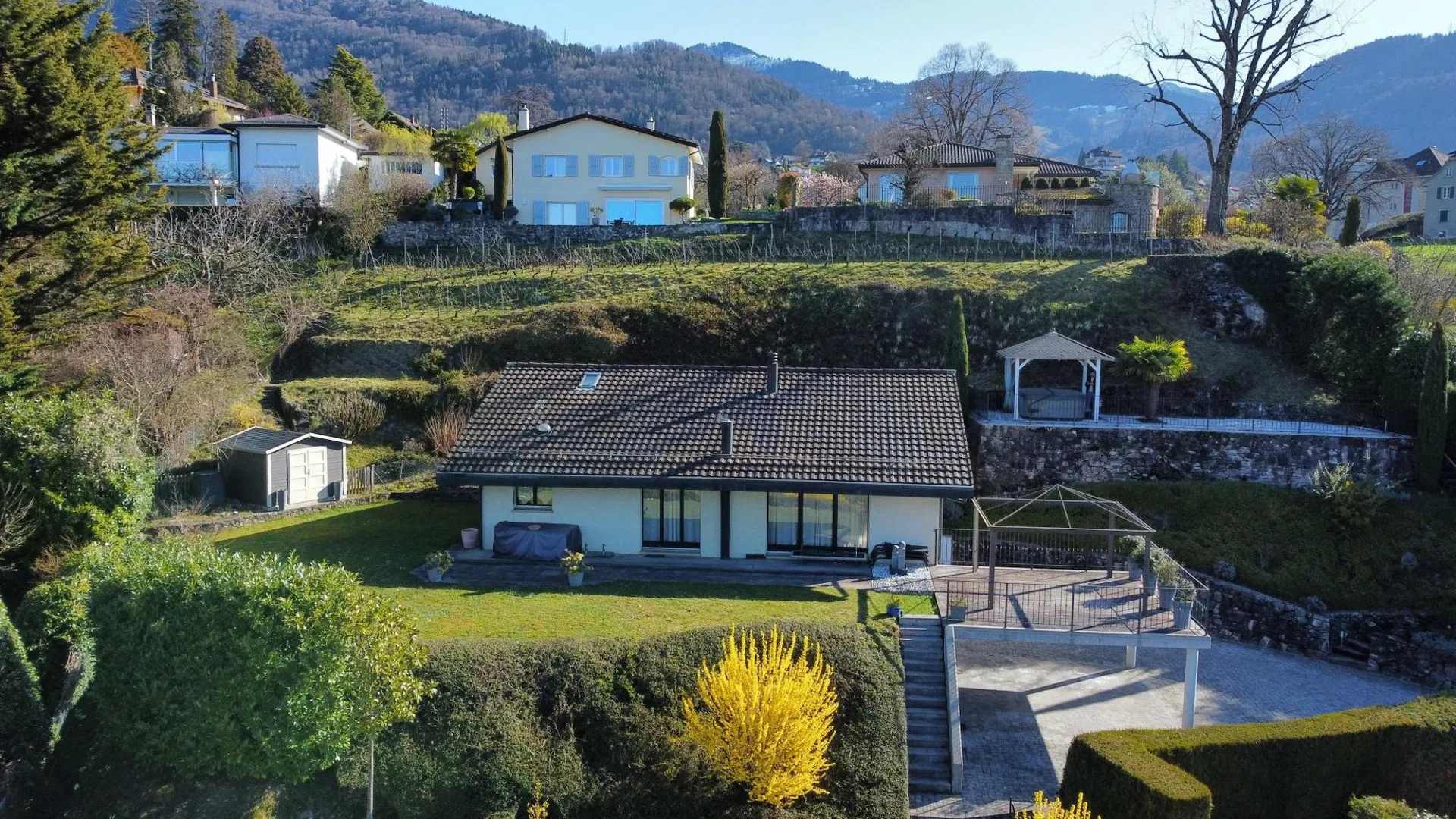 Tranquilité et vue sur le Léman !