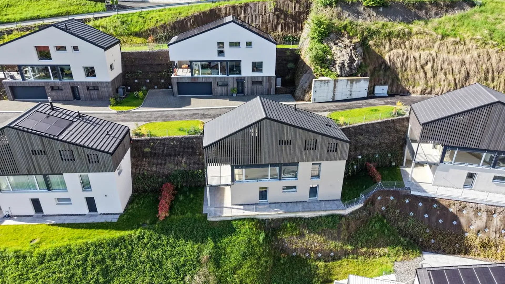 Villa individuelle NEUVE de 4,5 pièces avec belle vue sur la plaine.