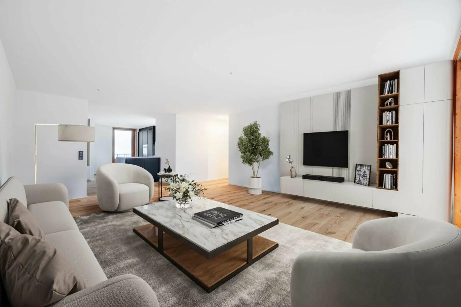 Spacious, modern, scenic - 5.5 room apartment in St. Gallen