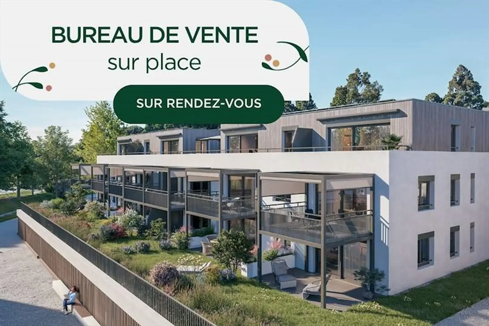 Mille52 - Lot C1-2 - Appartement de 2.5 pièces au rez-de-chaussée avec terrasse