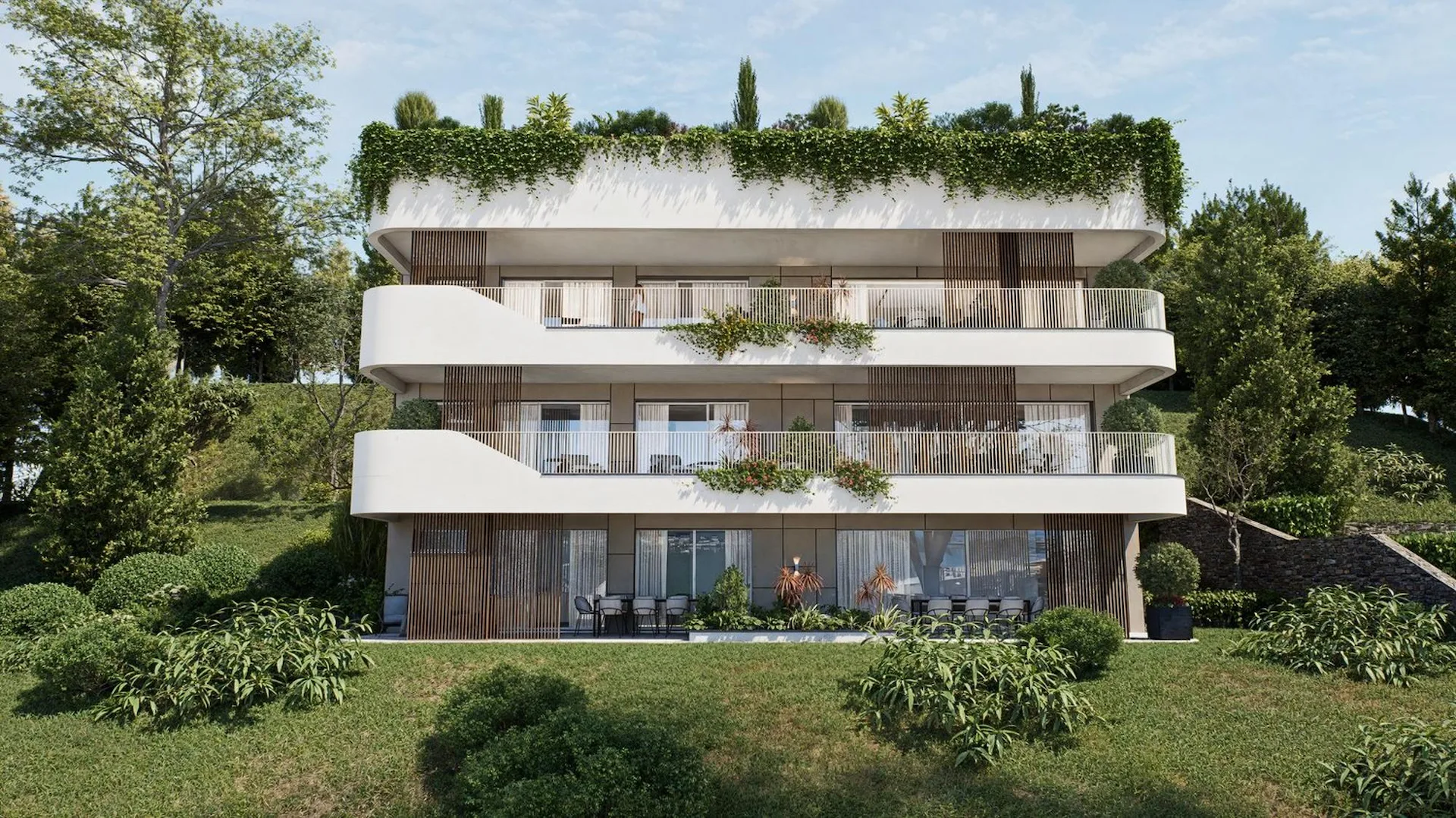 STUPENDO 3.5 LOCALI CON VISTA LAGO E GIARDINO A CAPOLAGO