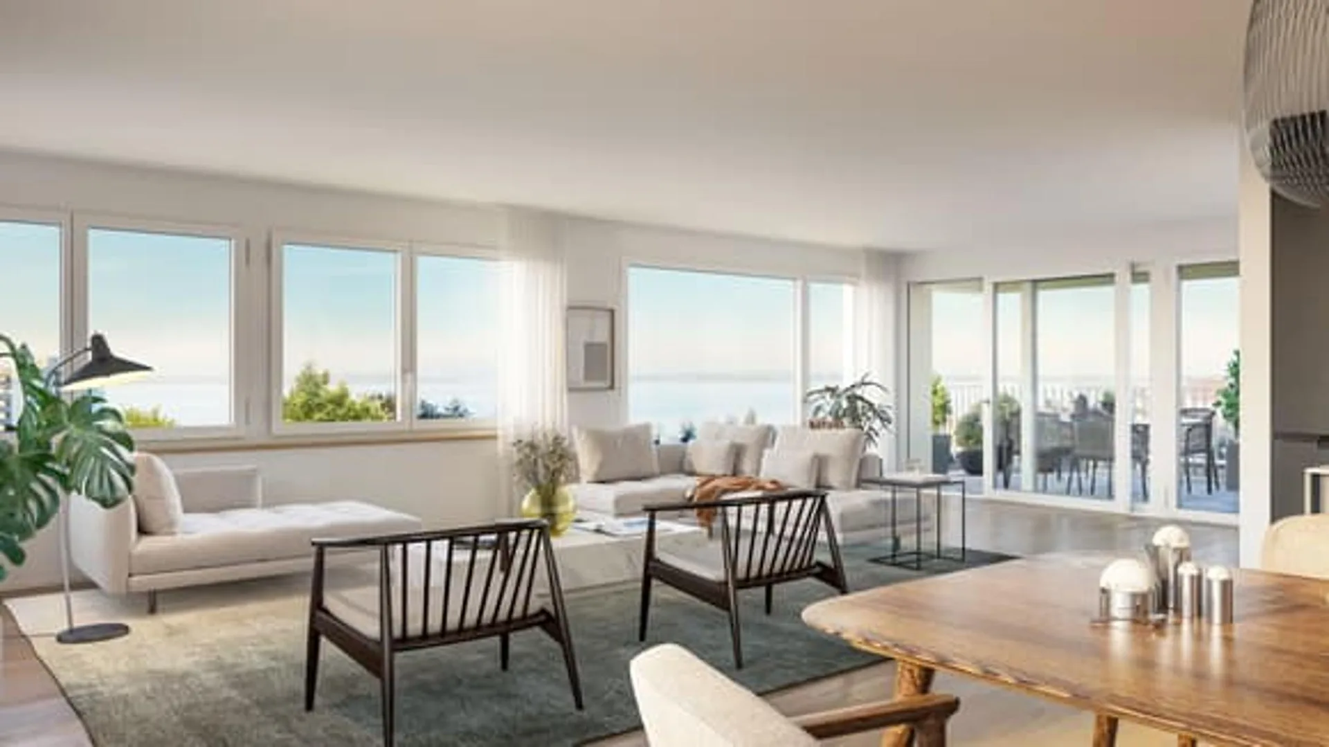Moderne 4.5-Zimmer-Neubauwohnung mit Seesicht in Rorschacherberg