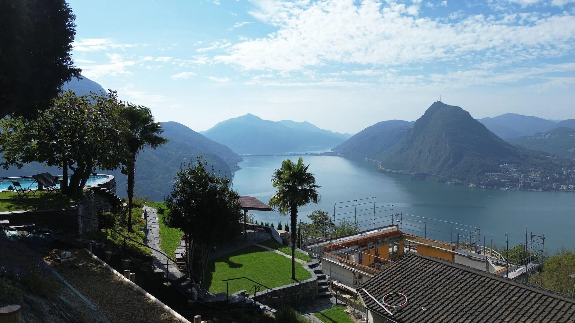 Elegantes Villa mit Pool in Aldesago - 5,5 Zimmer
