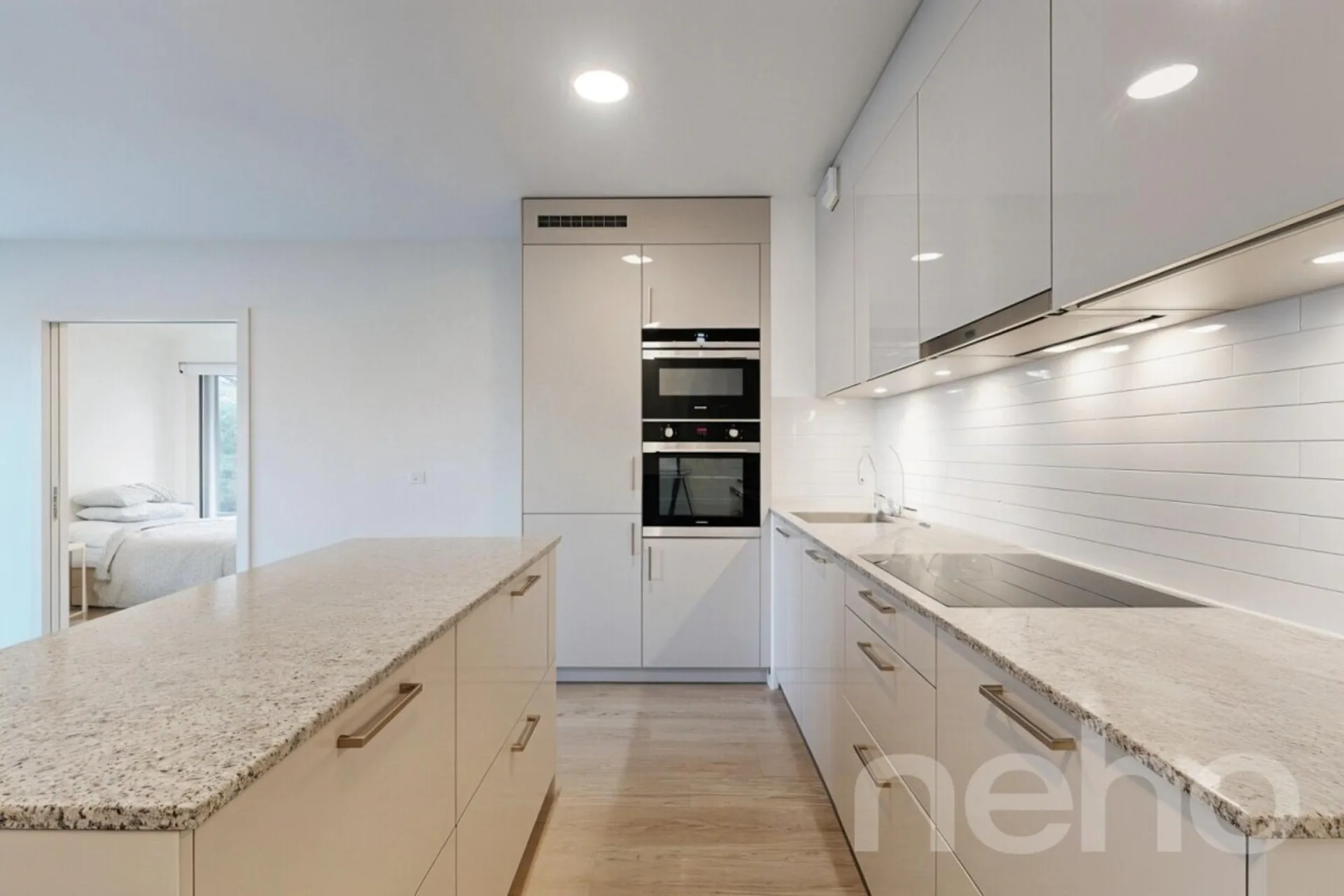 Appartement neuf avec jardin et accès au lac