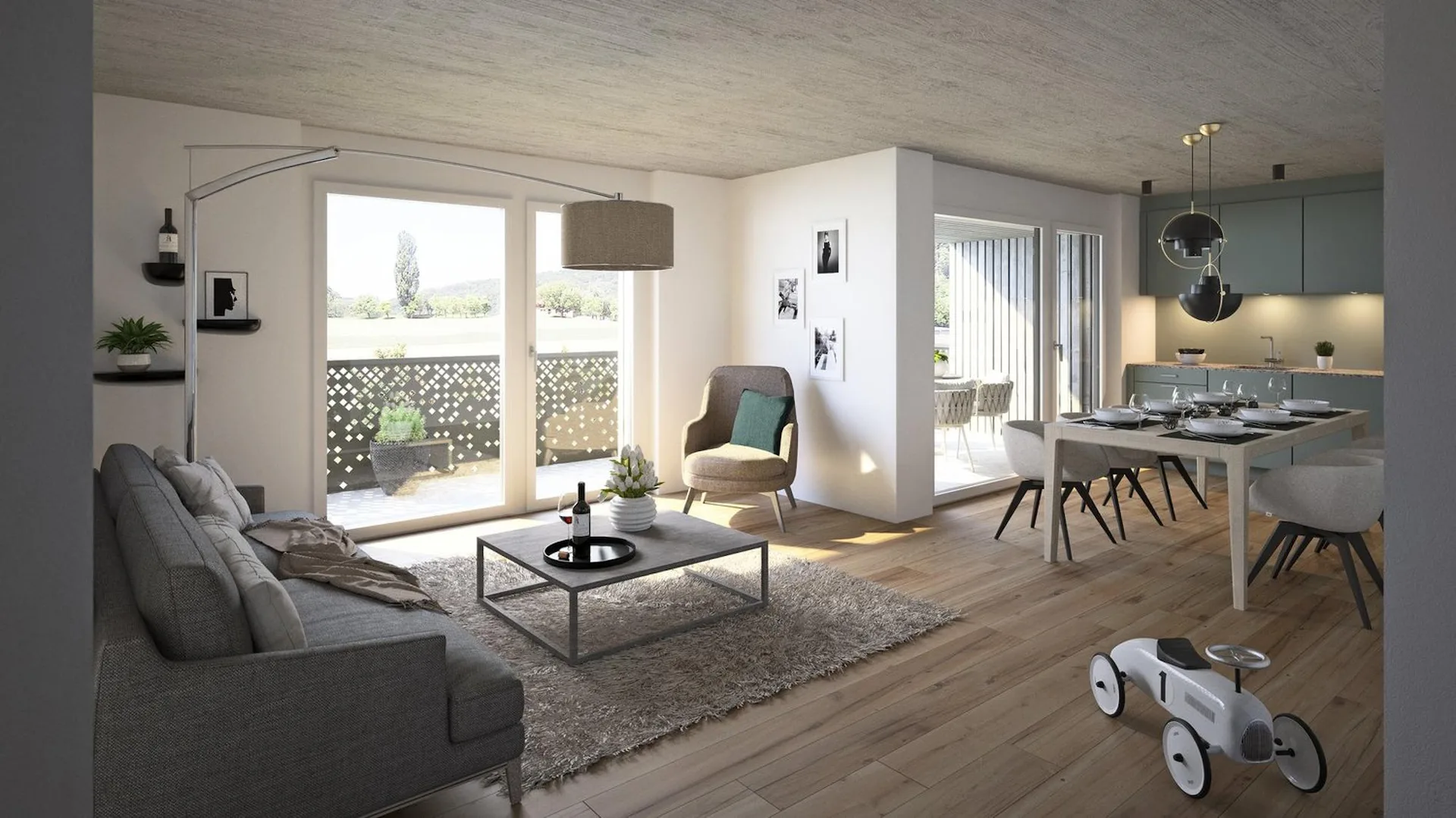 Vermietungsstart Neubau 4½-Zimmer-Wohnungen in Stüsslingen