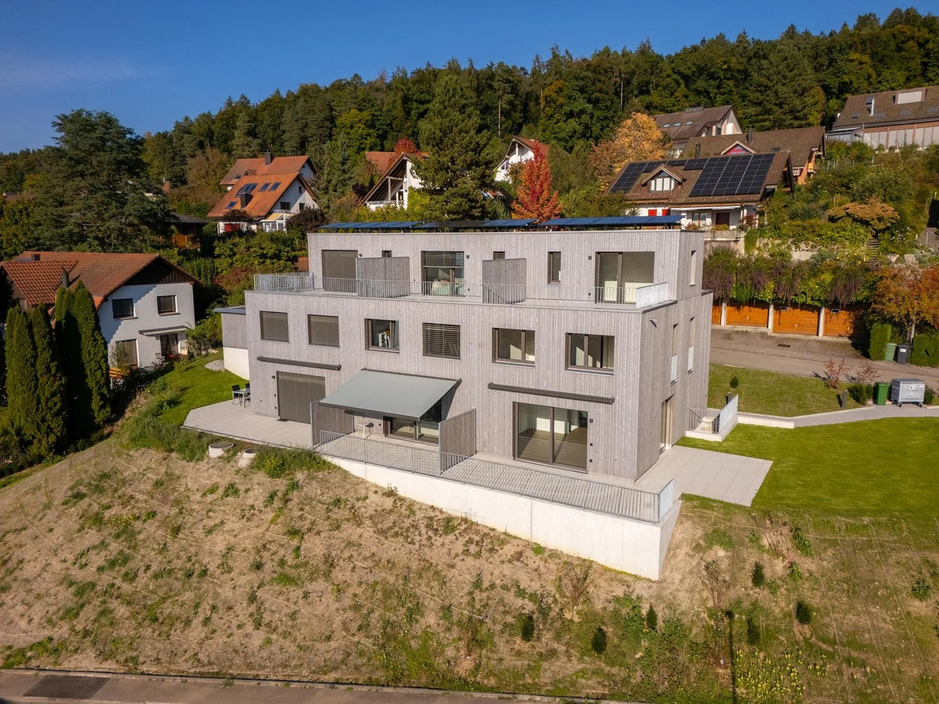 "PANORAMA", maison d'angle dans un emplacement exclusif avec une vue panoramique fantastique !