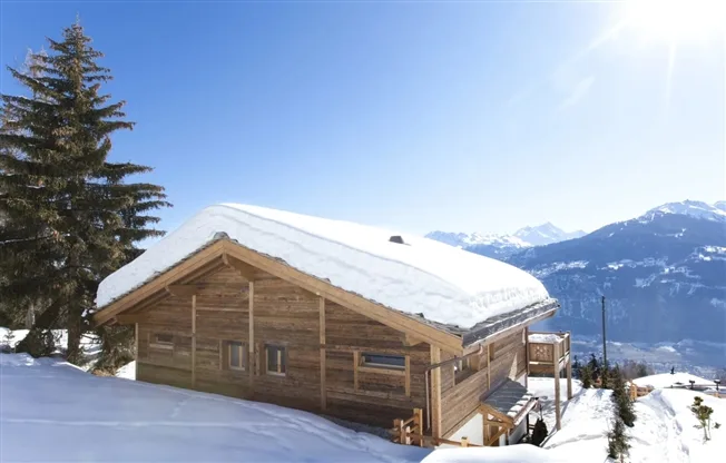Ausgezeichnetes Chalet, das als Zweitwohnsitz gebaut wurde