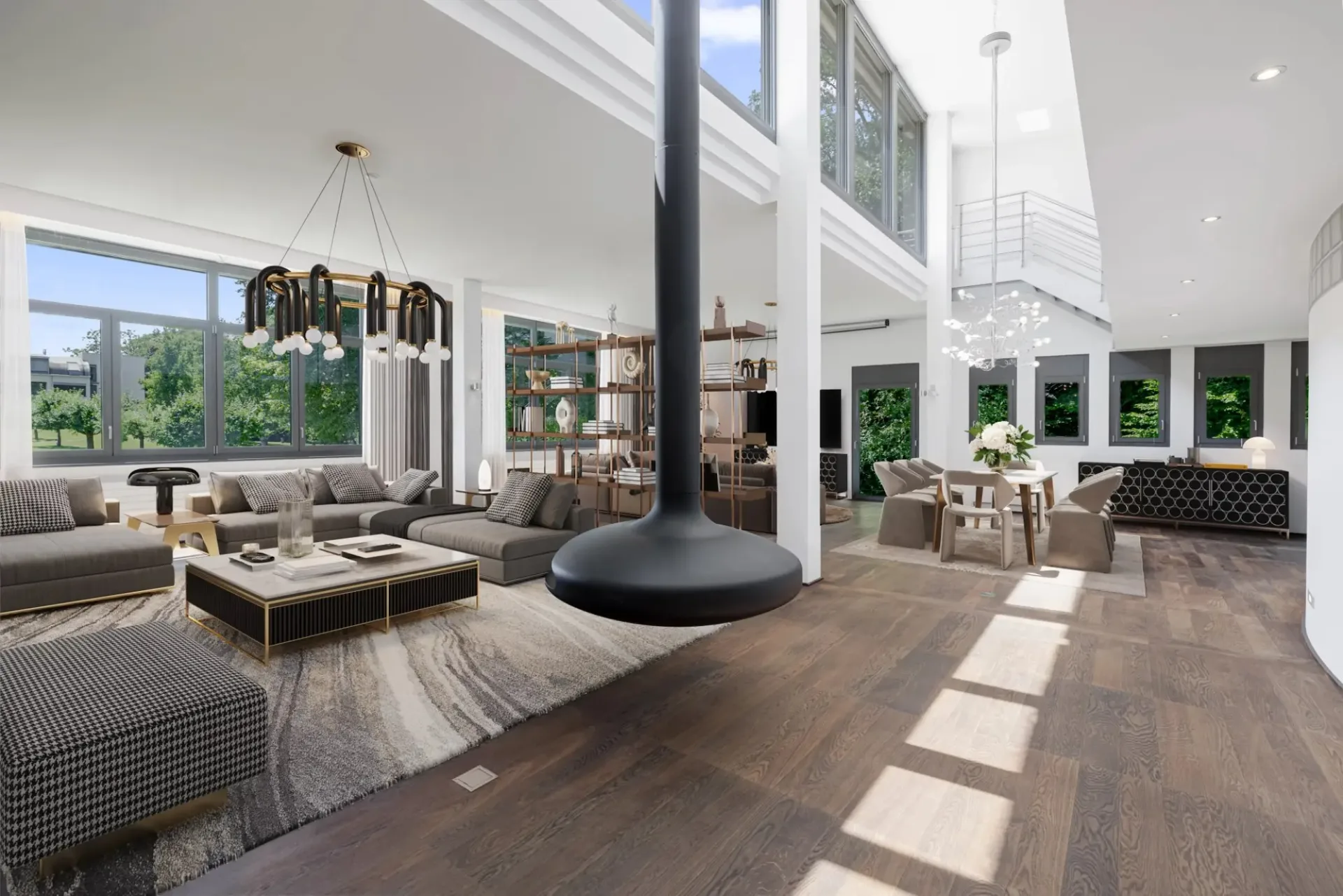 Superbe loft duplex de 338 m², terrasse, parc 3ha, proche de Carouge
