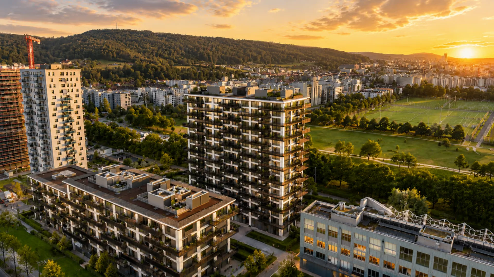 Exklusive 4.5-Zimmer-Eigentumswohnung mit Weitblick, Terrasse und Minergie-Standard in Dübendorf