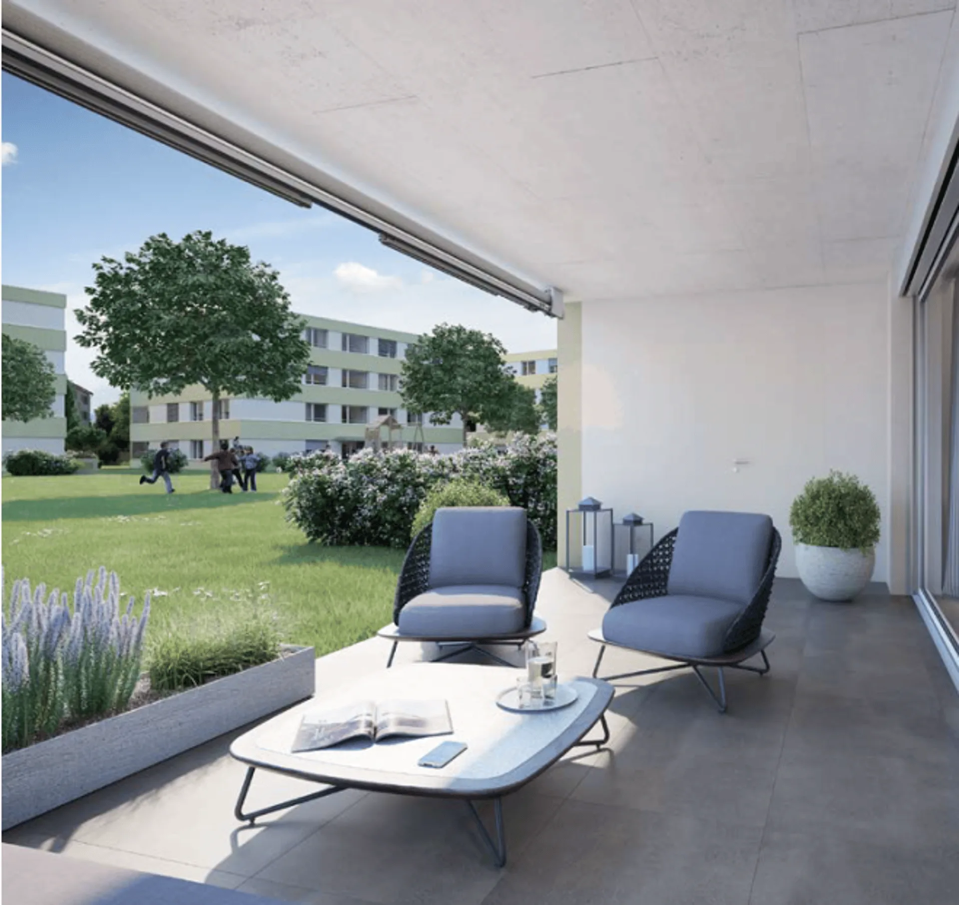 Neubau - grosszügige 2.5-Zimmerwohnung