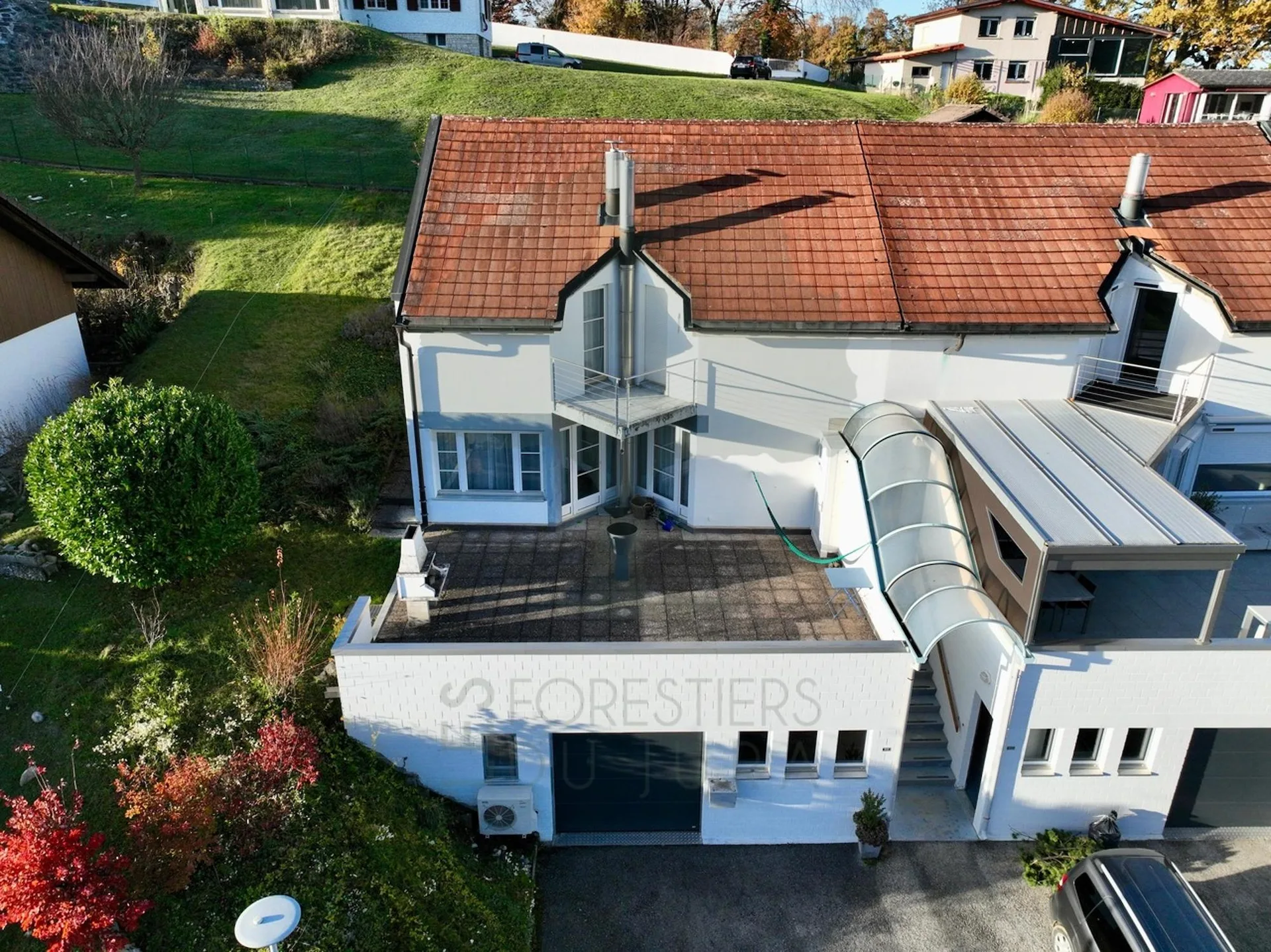 Maison de 4,5 pièces mitoyenne avec vue - Bressaucourt