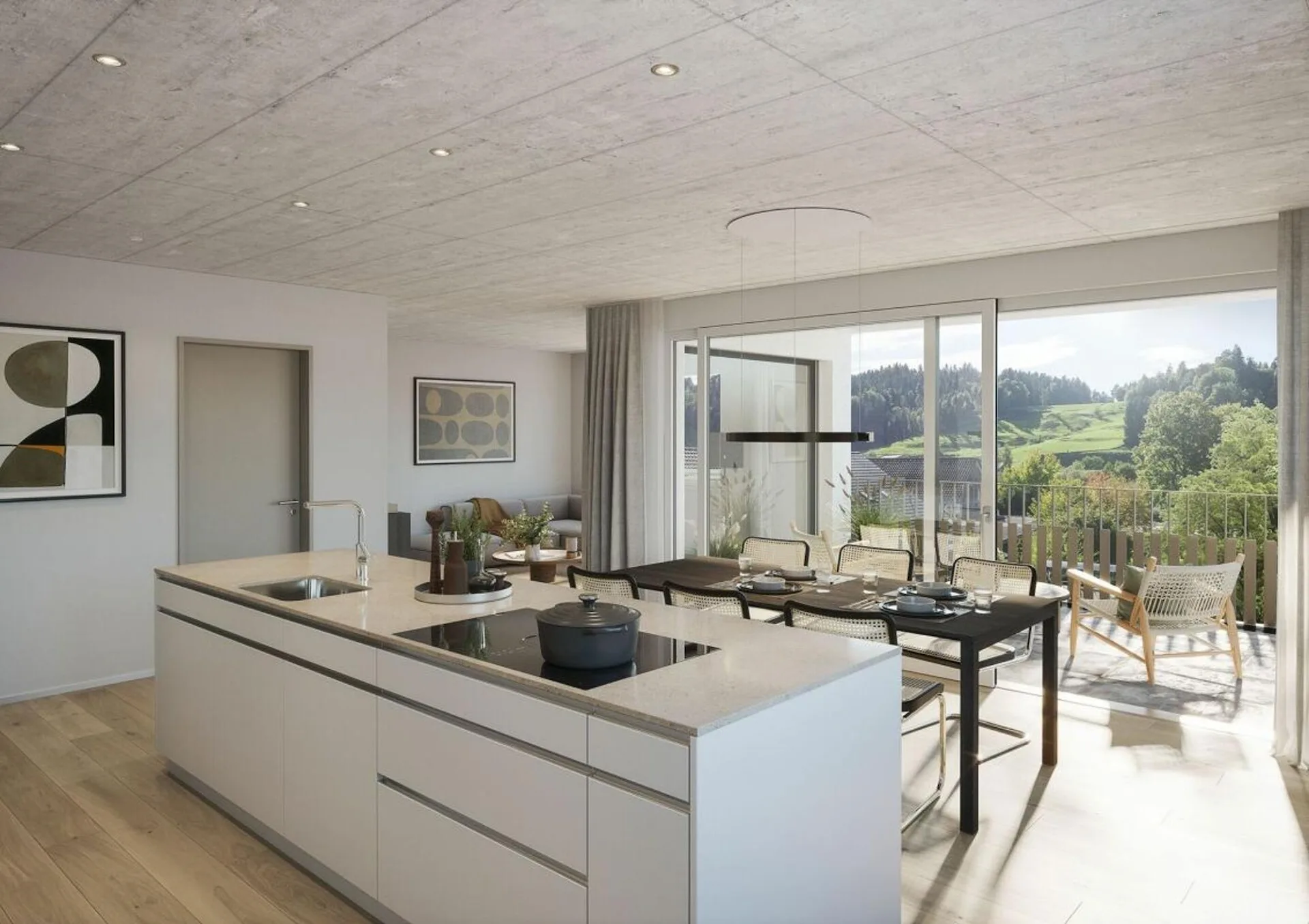 Dove il design moderno incontra la leggerezza naturale