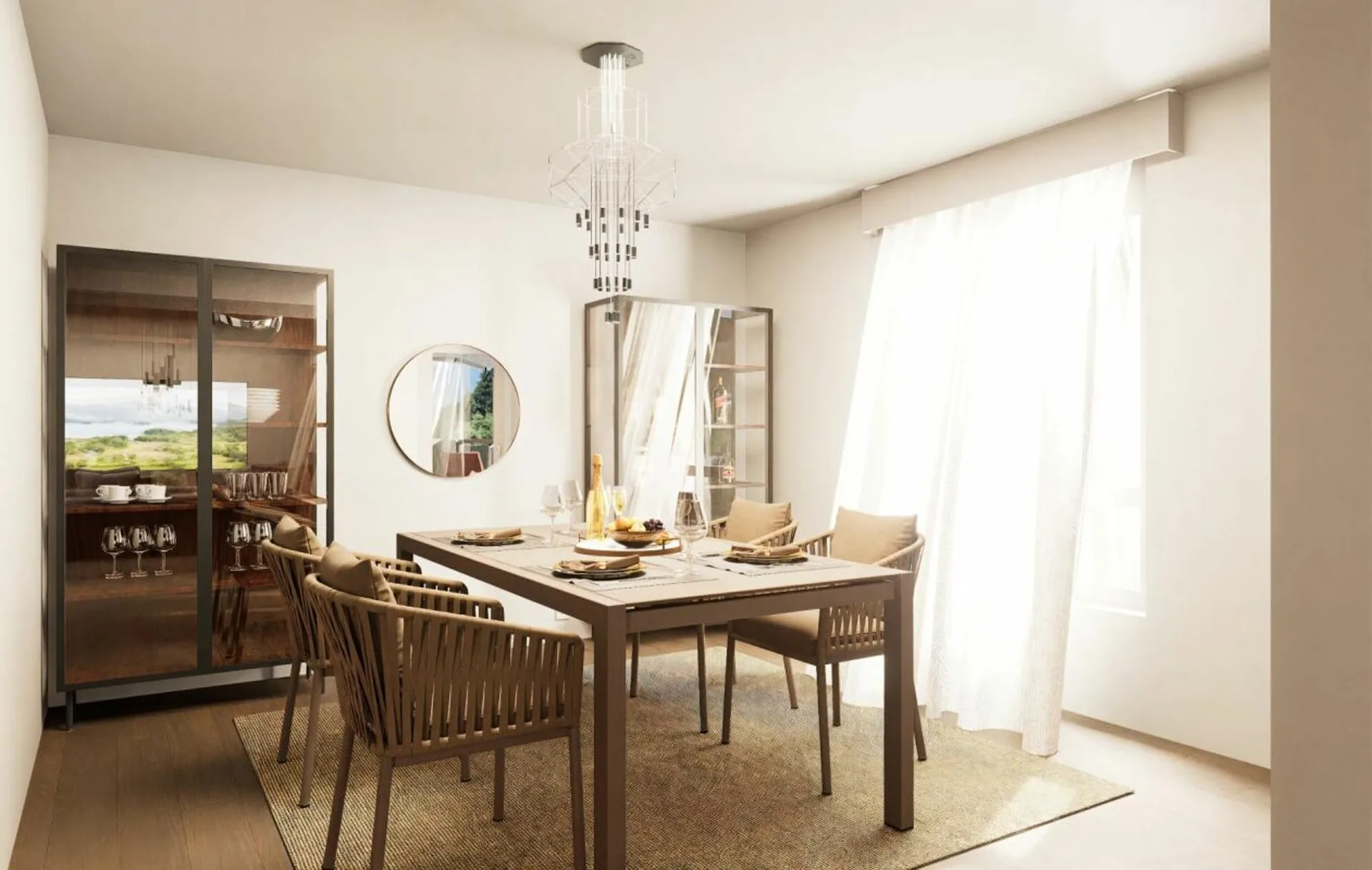 Elegante Duplex Luminoso con Camino ad Ascona / Elegante, Helle Maisonette mit Kamin in Ascona