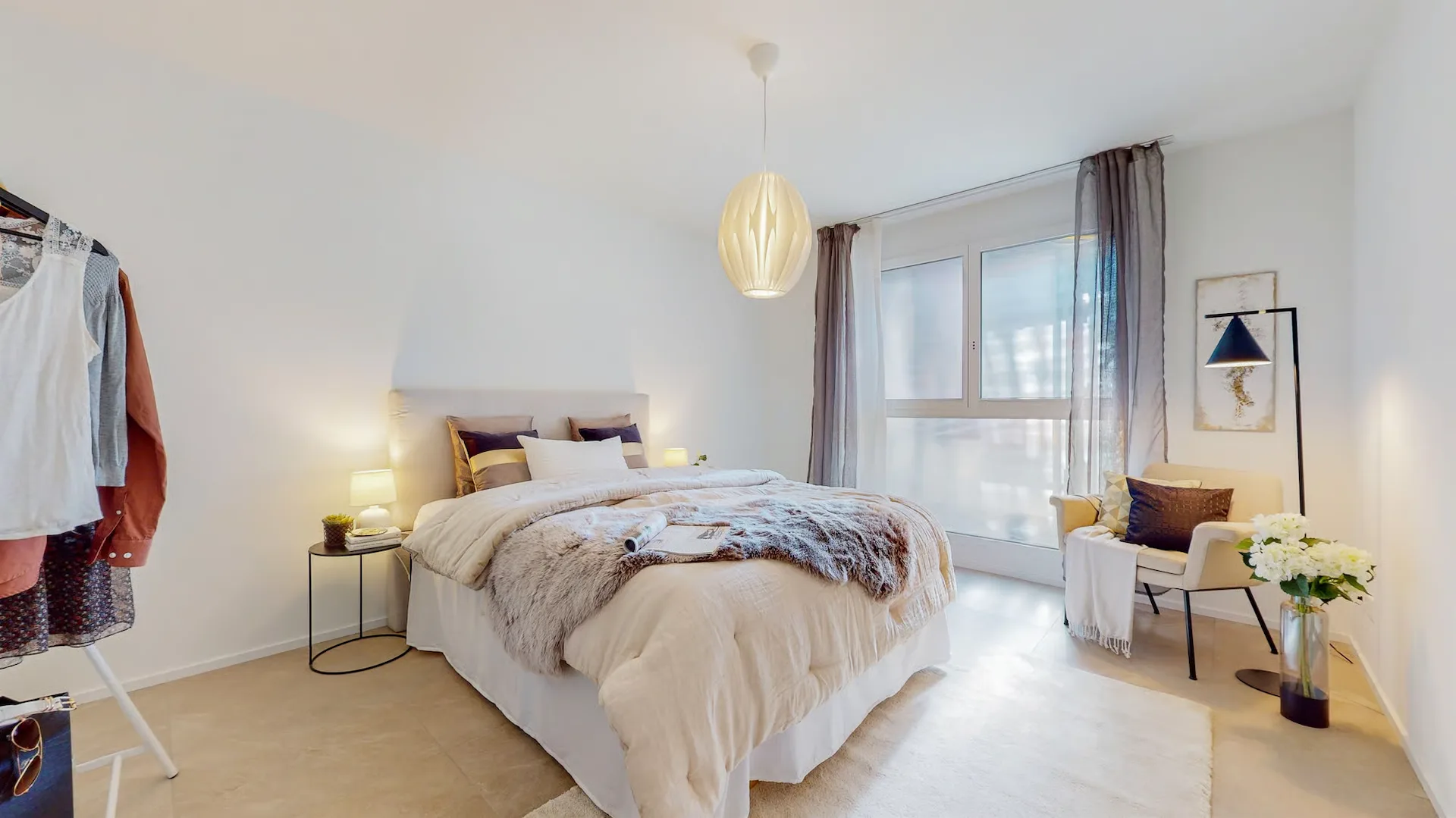 Spazi luminosi in una soluzione moderna:  Residenza GEA