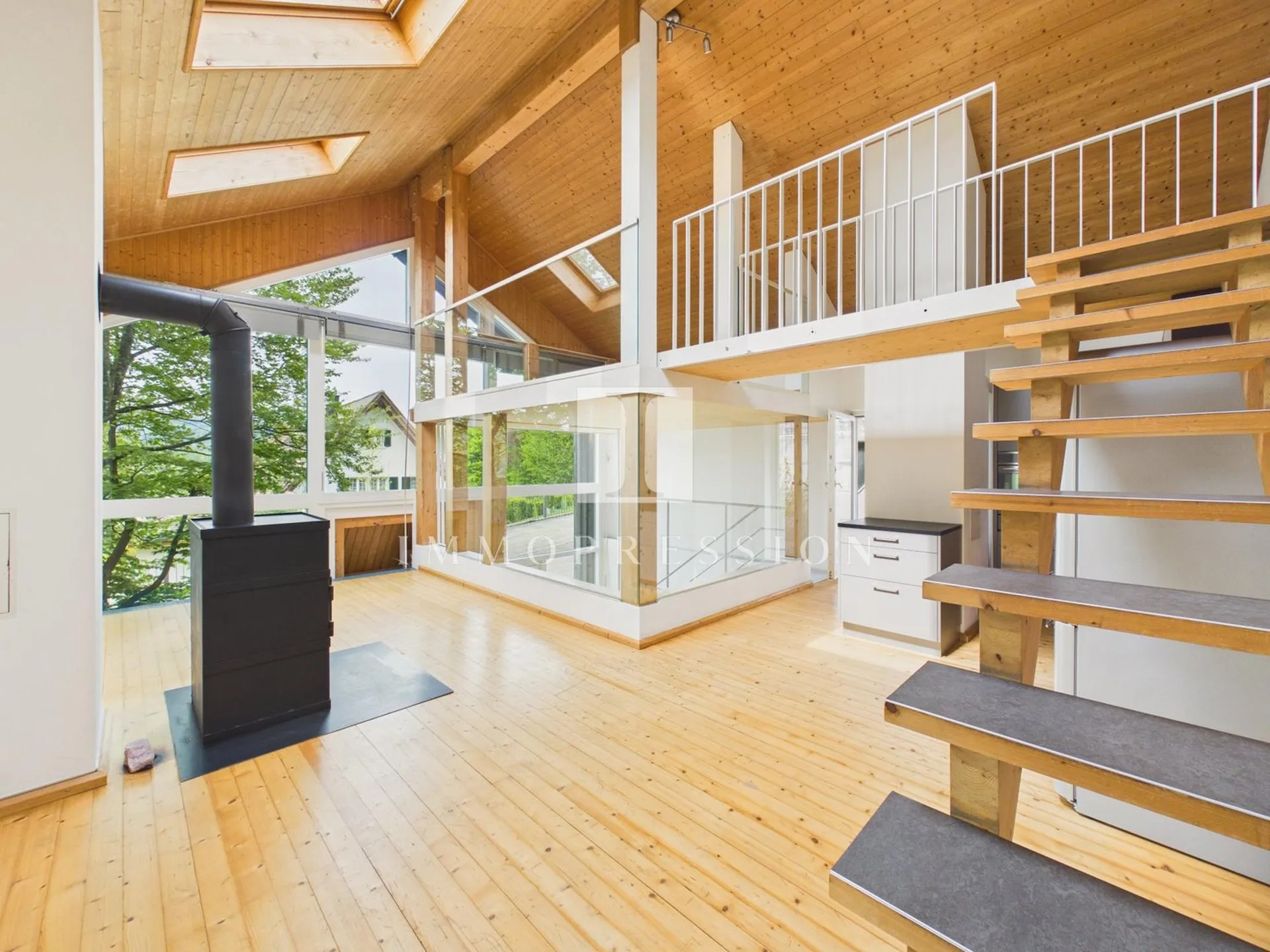 Exclusive architectural gem in an idyllic location in Seewen