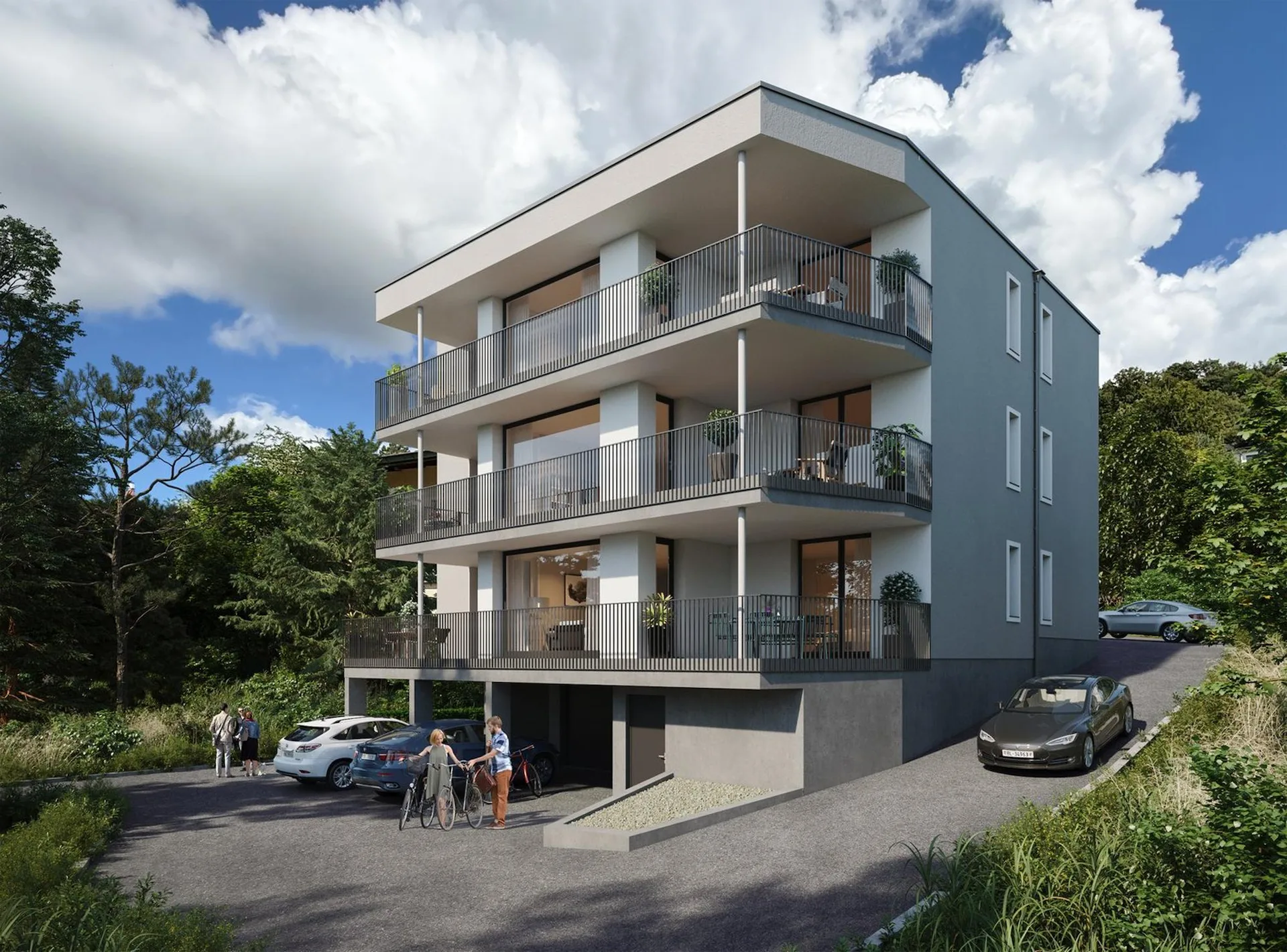 Topmoderne 4.5-Zimmer-Neubau-Wohnung in ruhiger Lage von Liestal