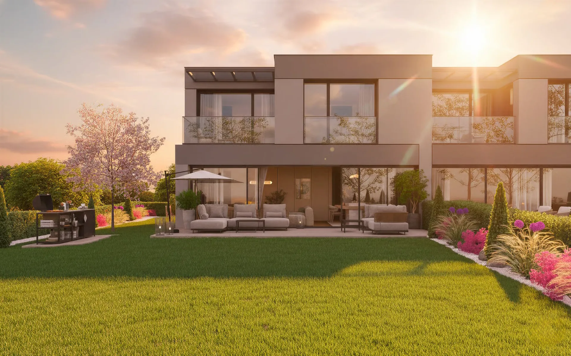 Neues Projekt mit 7 Minergie-Villen im Herzen von Coppet